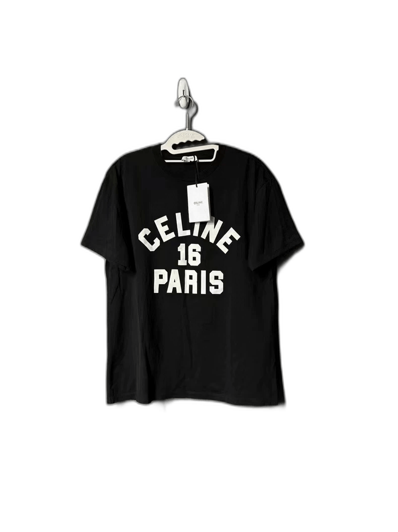 Celine Celine Black Short Sleeve T-Shirt Size S / US 4 / IT 40 - 1 Thumbnail