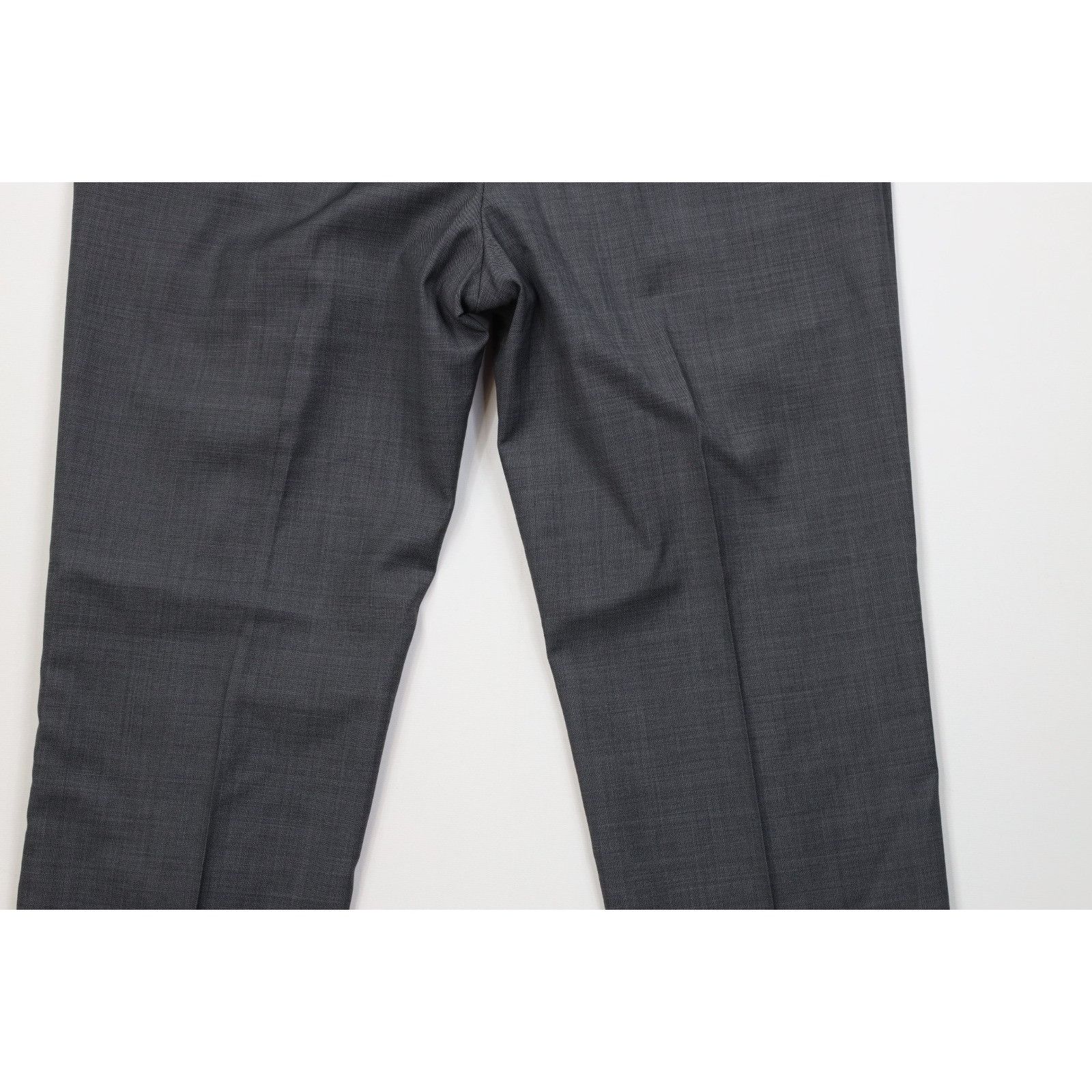 Calvin Klein Calvin Klein Extreme Slim Fit Wool 2 Piece Suit Wedding Size 40R - 18 Thumbnail