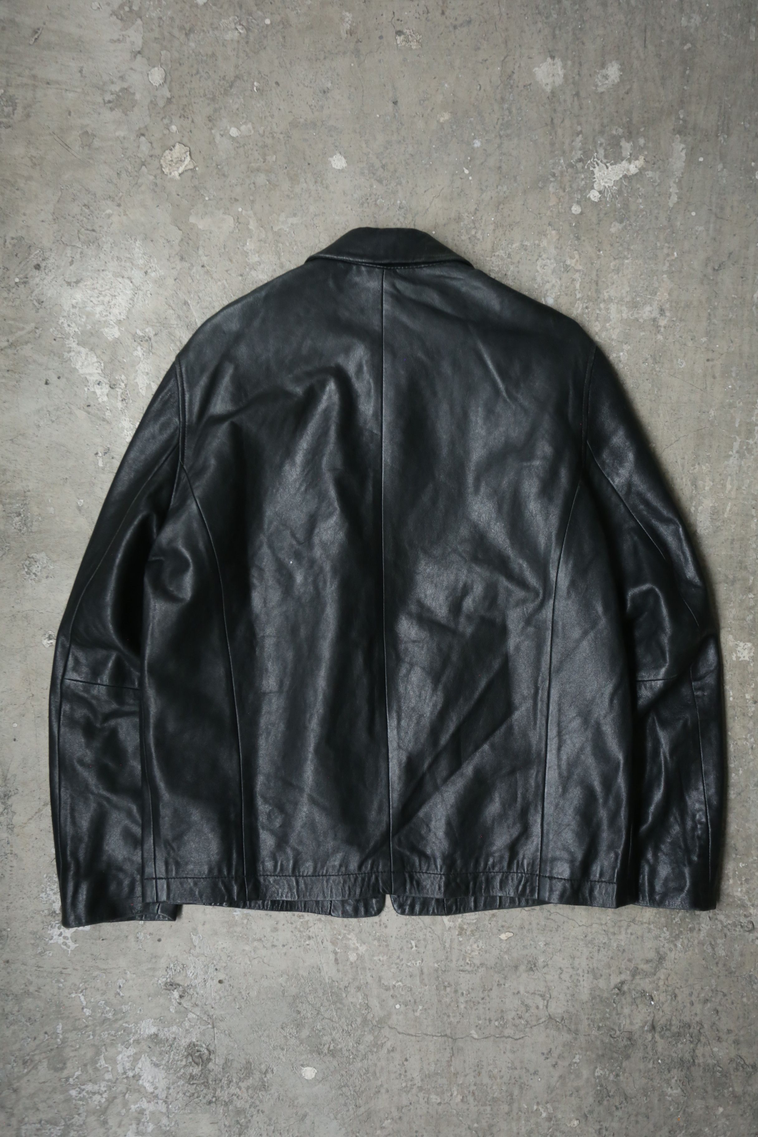 Balenciaga Balenciaga - Vintage - Zip-Up Leather Jacket Size US L / EU 52-54 / 3 - 2 Thumbnail