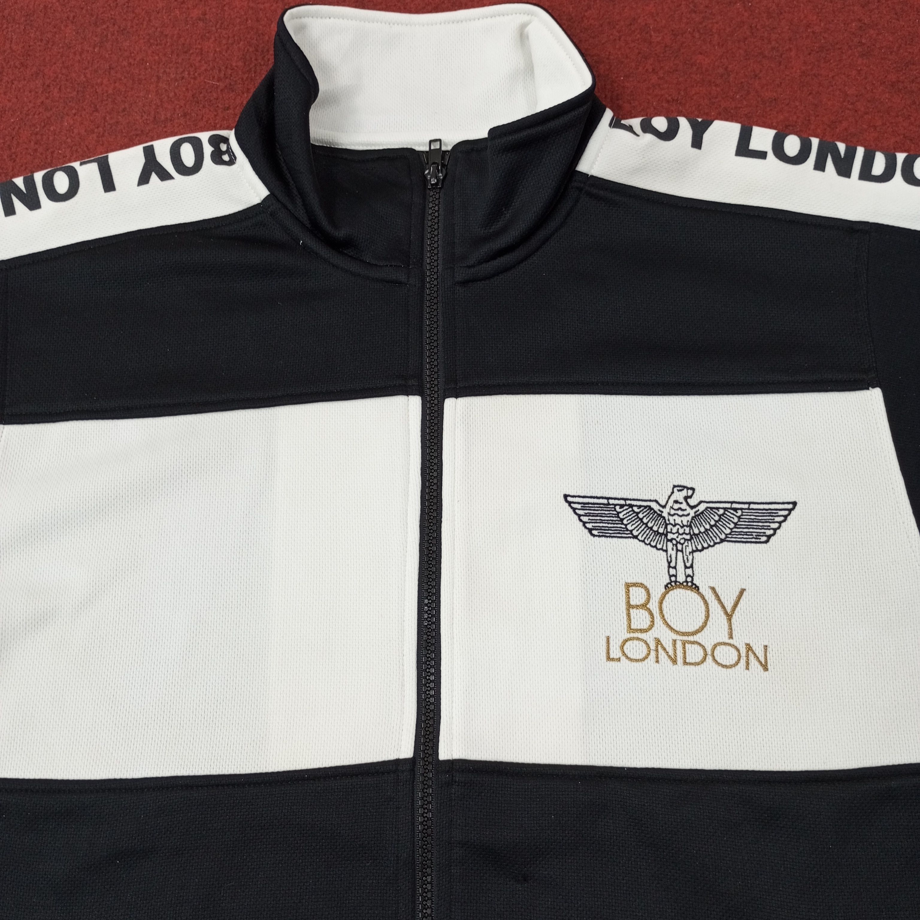 Boy London Boy London Logo Spellout Design Zipper Tshirt c239n77 Size US M / EU 48-50 / 2 - 2 Thumbnail