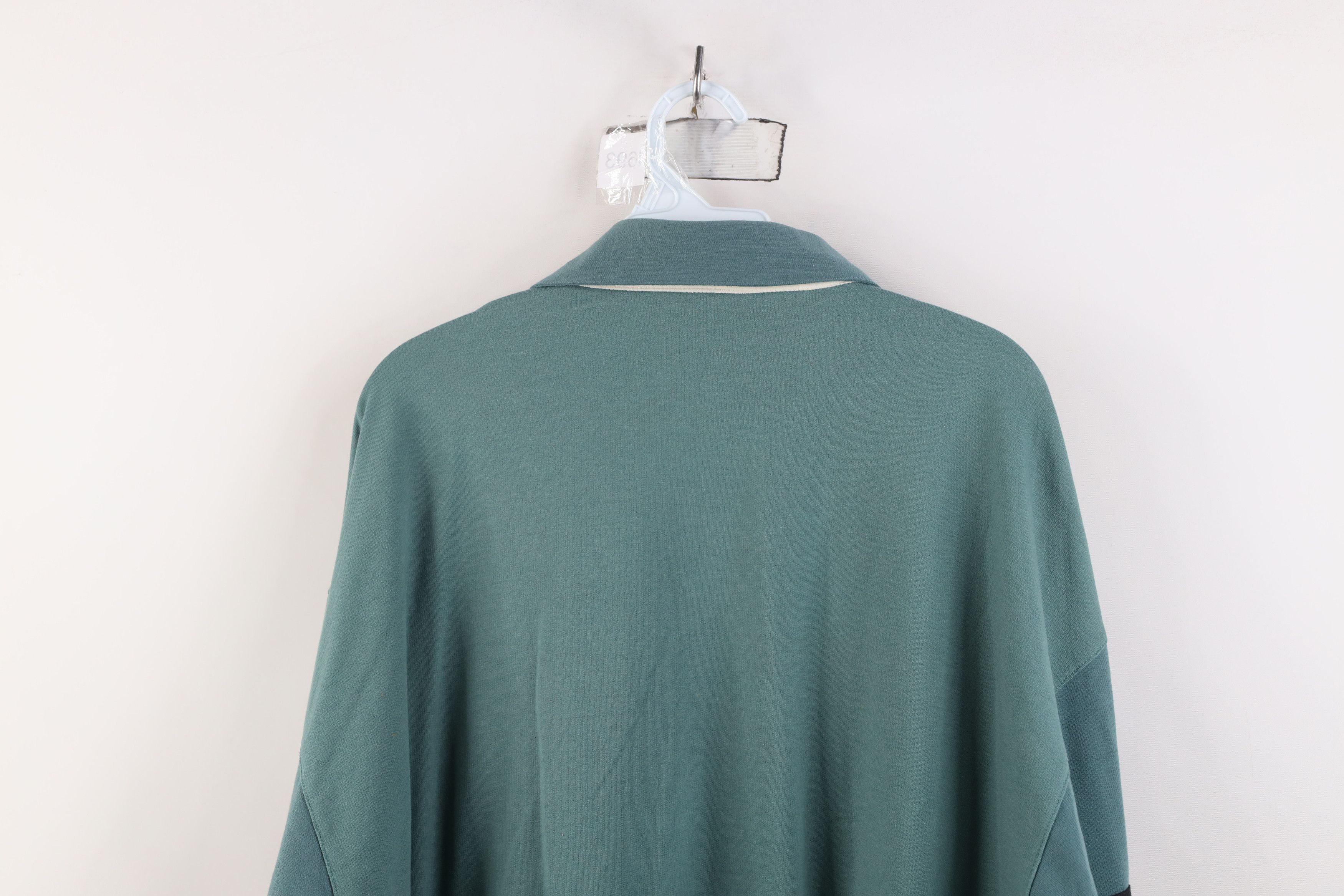 Vintage Vintage 90s Streetwear Block Pullover Long Sleeve Rugby Polo Size US XL / EU 56 / 4 - 13 Thumbnail