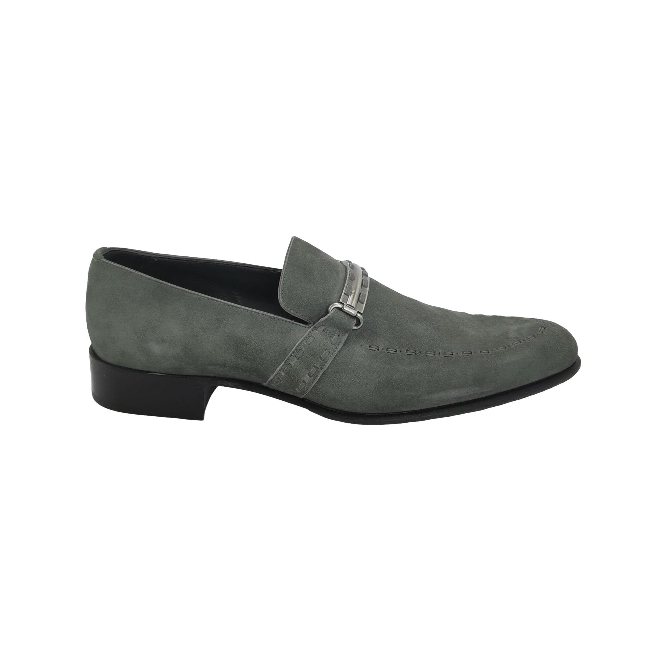 Sergio Rossi Sergio Rossi Suede Buckle Loafers EU 40 Size US 7 / EU 40 - 1 Thumbnail