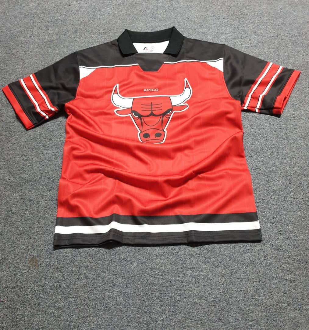 Japanese Brand Chicago bulls amigo 280 gsm jersey Size US M / EU 48-50 / 2 - 2 Thumbnail