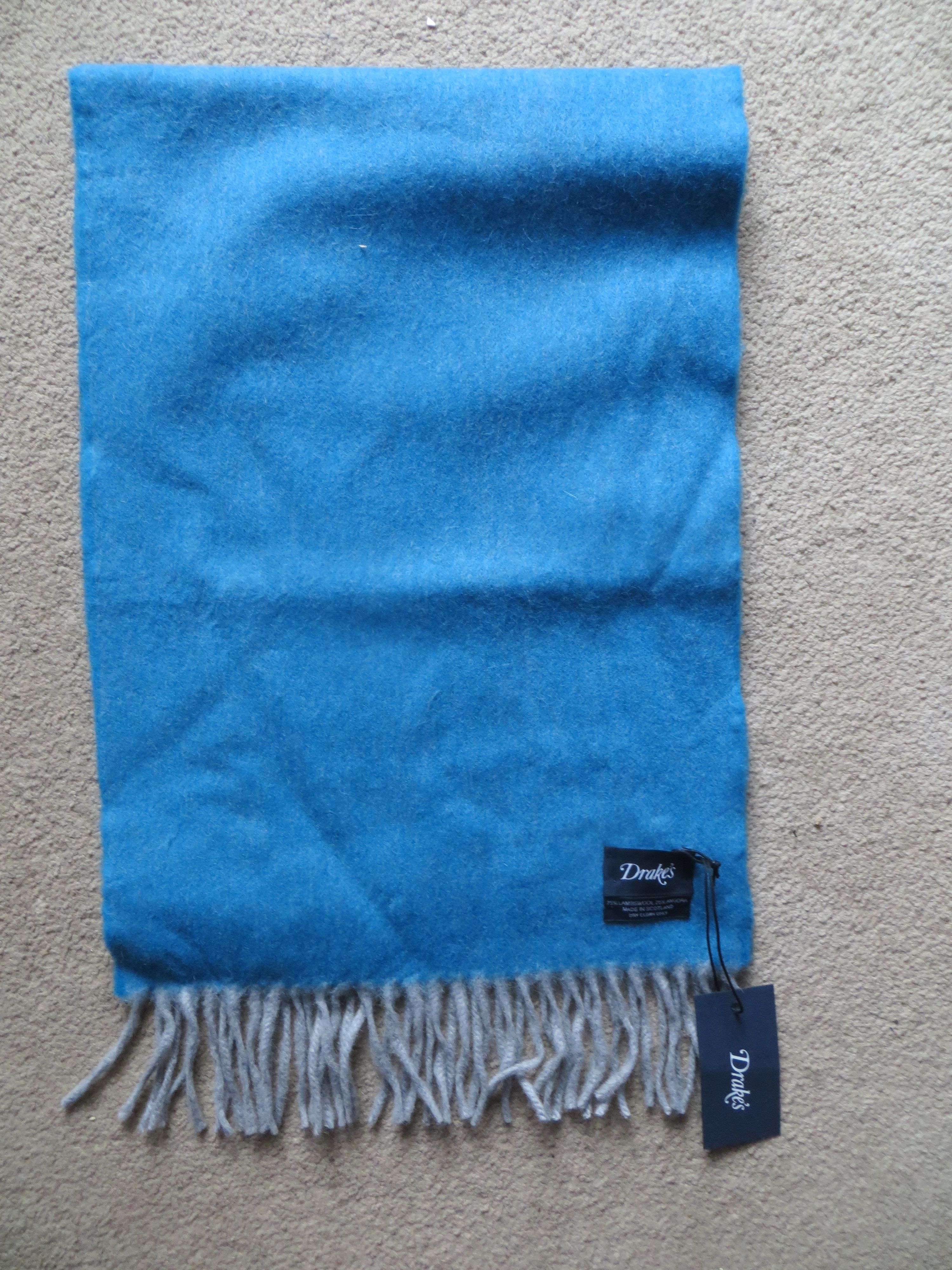 Drake's DRAKE'S MADE IN SCOTLAND WOOL SCARF Size ONE SIZE - 1 Thumbnail