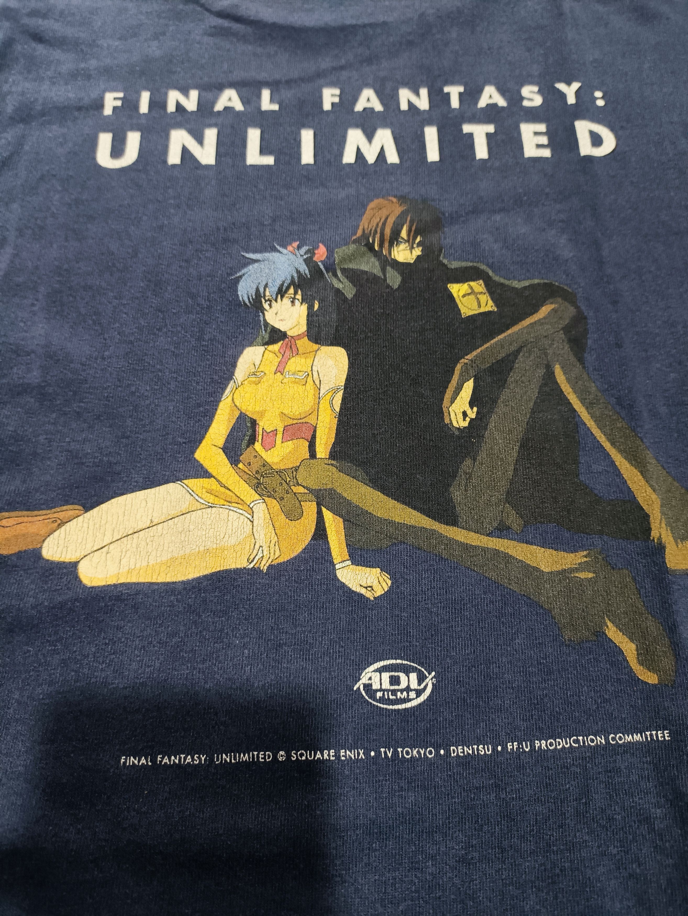Anime FINAL FANTASI UNLIMITED vintage Size US XL / EU 56 / 4 - 3 Thumbnail