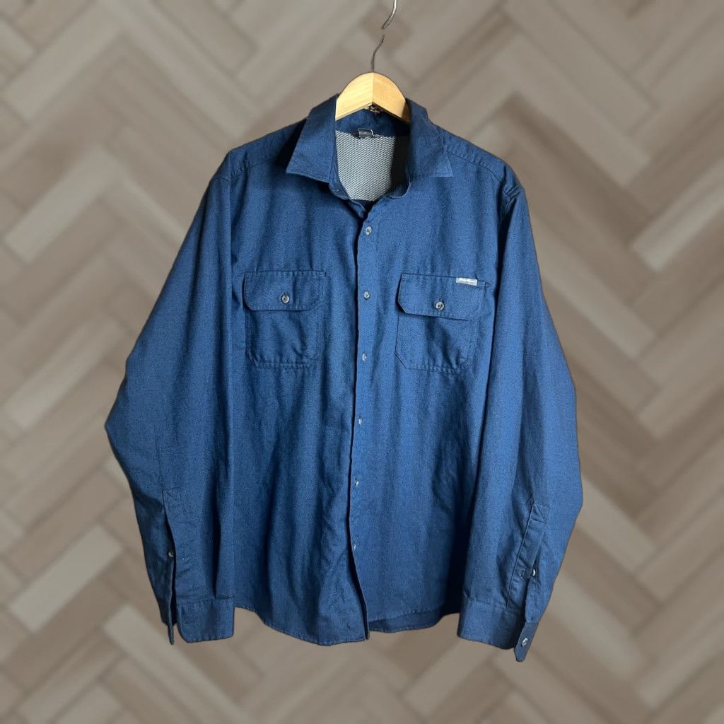 Eddie Bauer Eddie Bauer Shirt Mens XL Blue Long Sleeve Button Up Size US XL / EU 56 / 4 - 1 Thumbnail