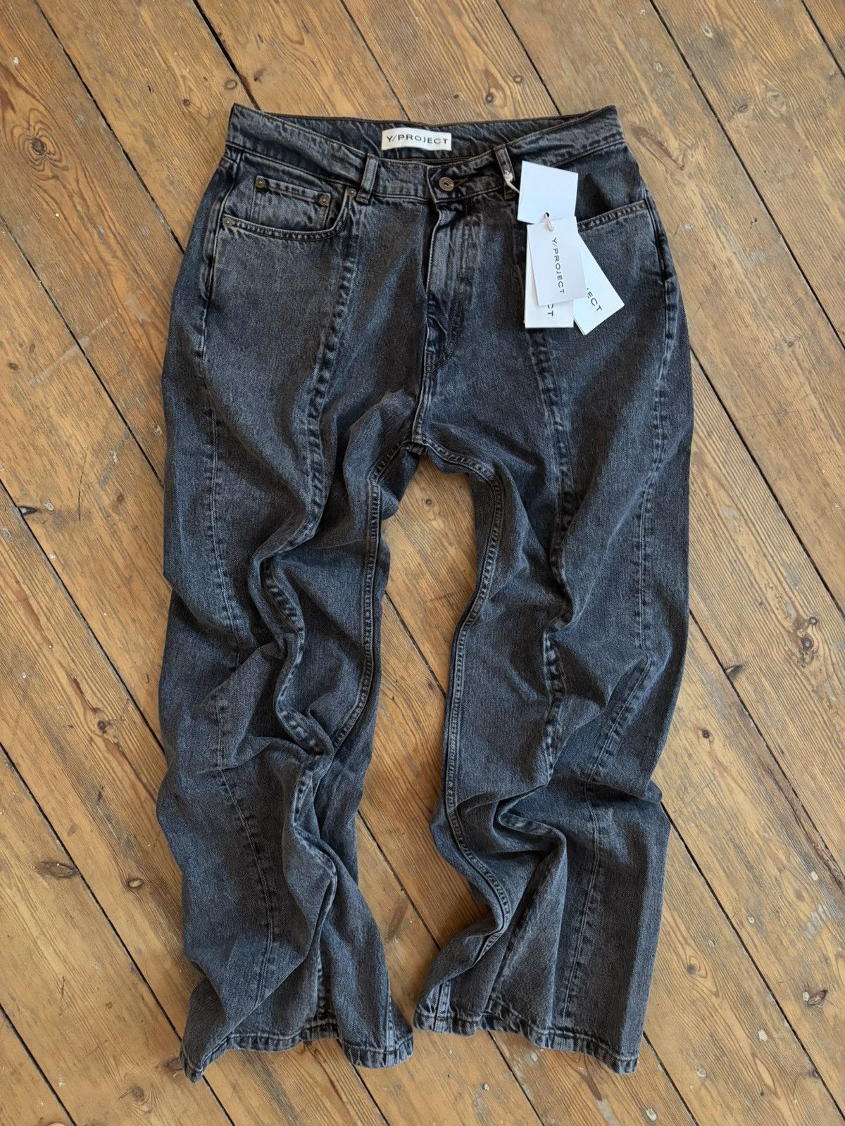 Y/Project Y/project Customisable Evergreen Wire Jeans Size 30" / US 8 / IT 44 - 5 Thumbnail