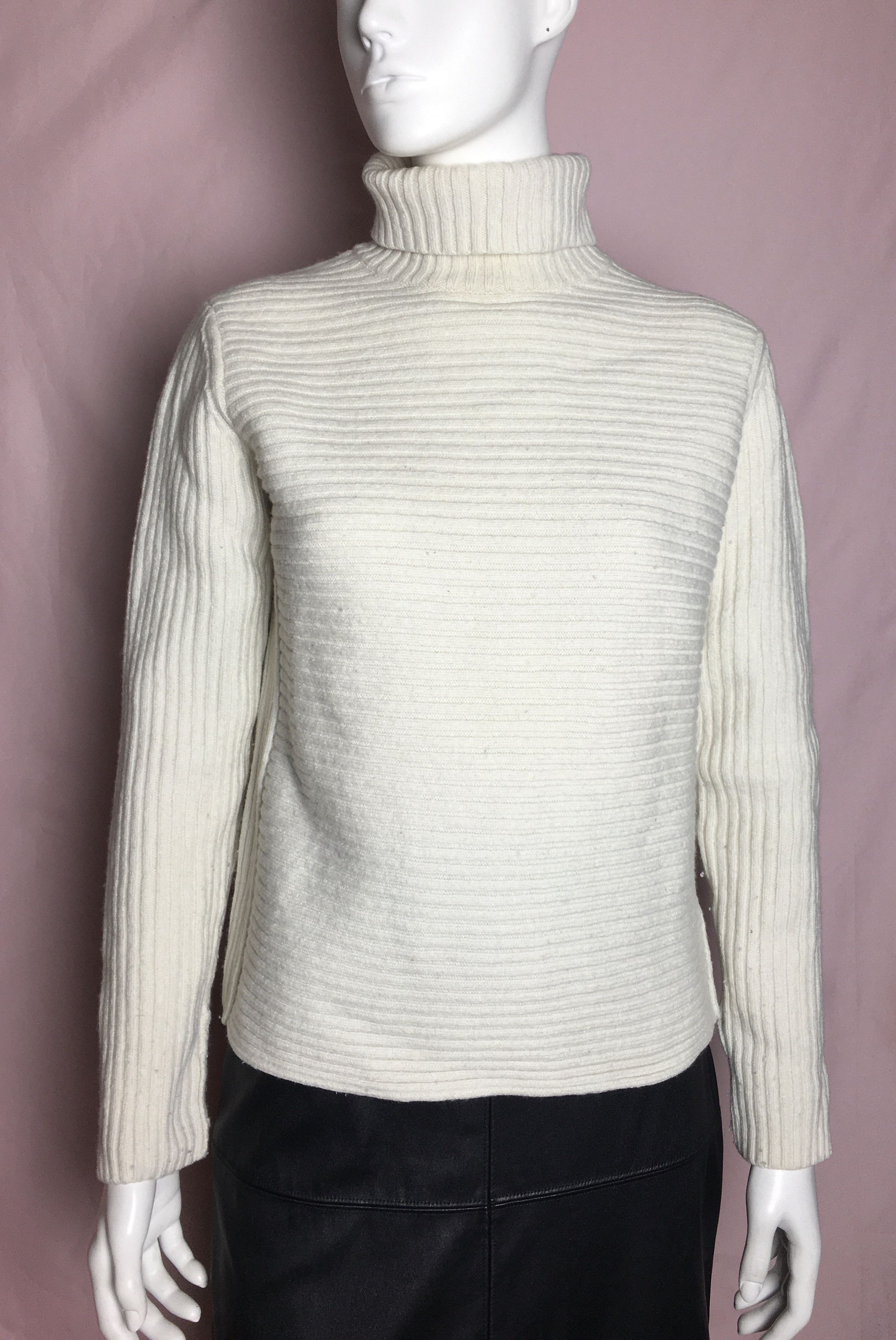 Jil Sander × Uniqlo Jil Sander x Uniqlo +J Ribbed Turtleneck Sweater Sz M Size M / US 6-8 / IT 42-44 - 2 Thumbnail