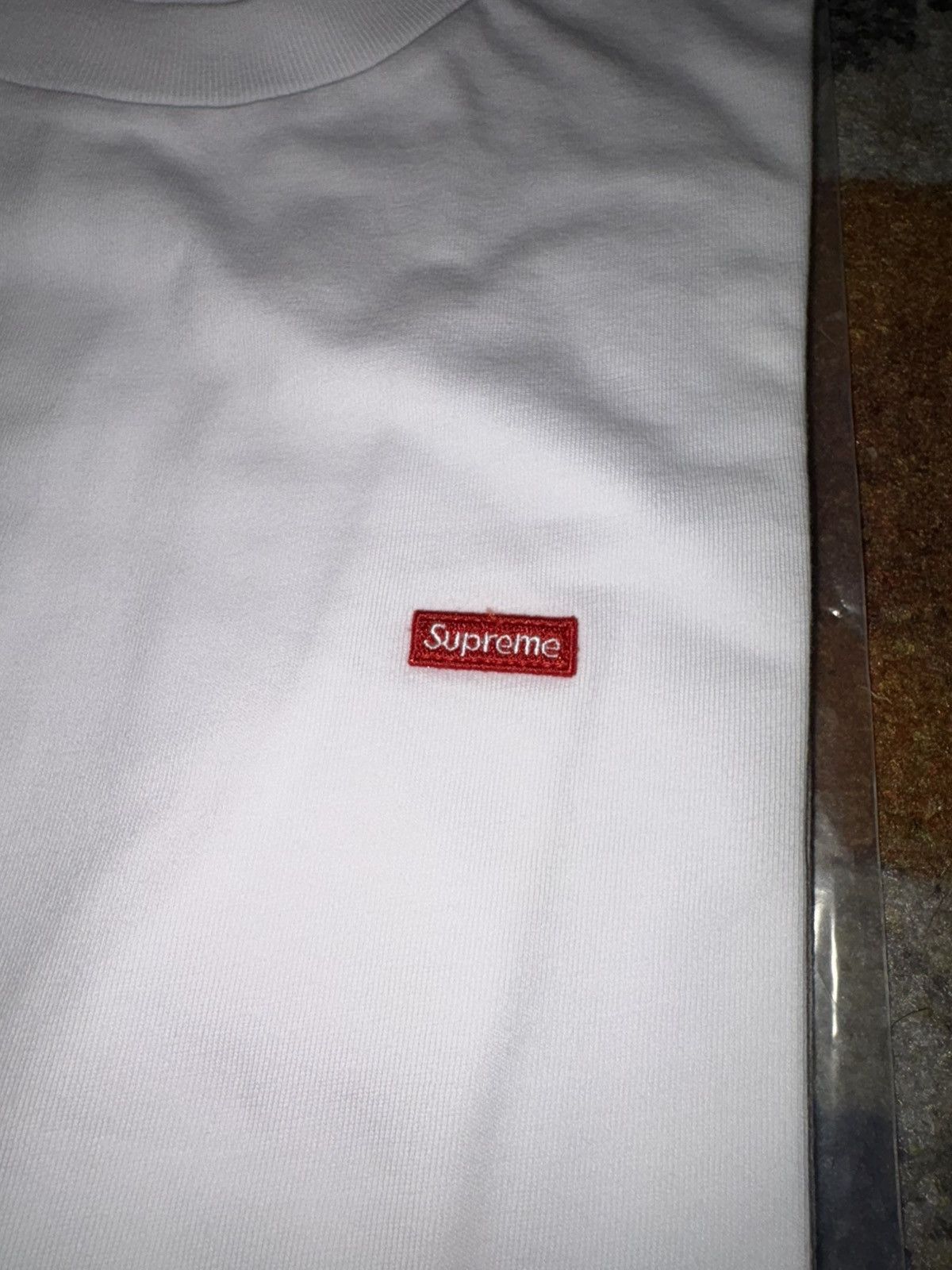Supreme Supreme Small Box S/S Tee White (SS25) Size US XL / EU 56 / 4 - 2 Thumbnail