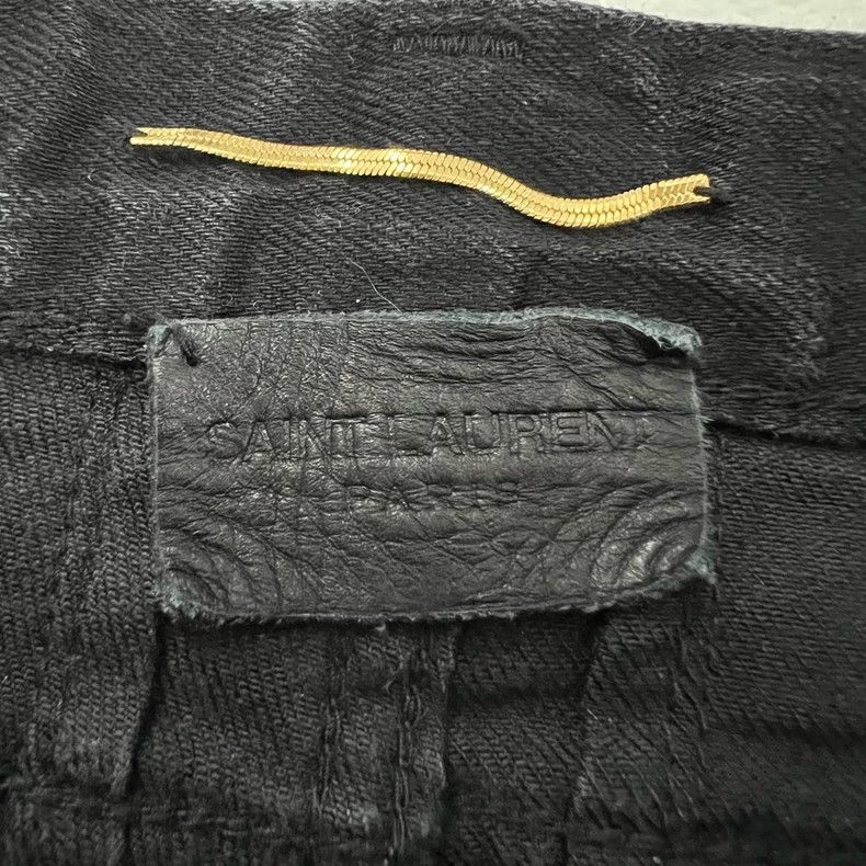 Saint Laurent Paris Saint Laurent Paris Black Skinny Jeans 2505-Nextarrow Size US 27 - 3 Thumbnail