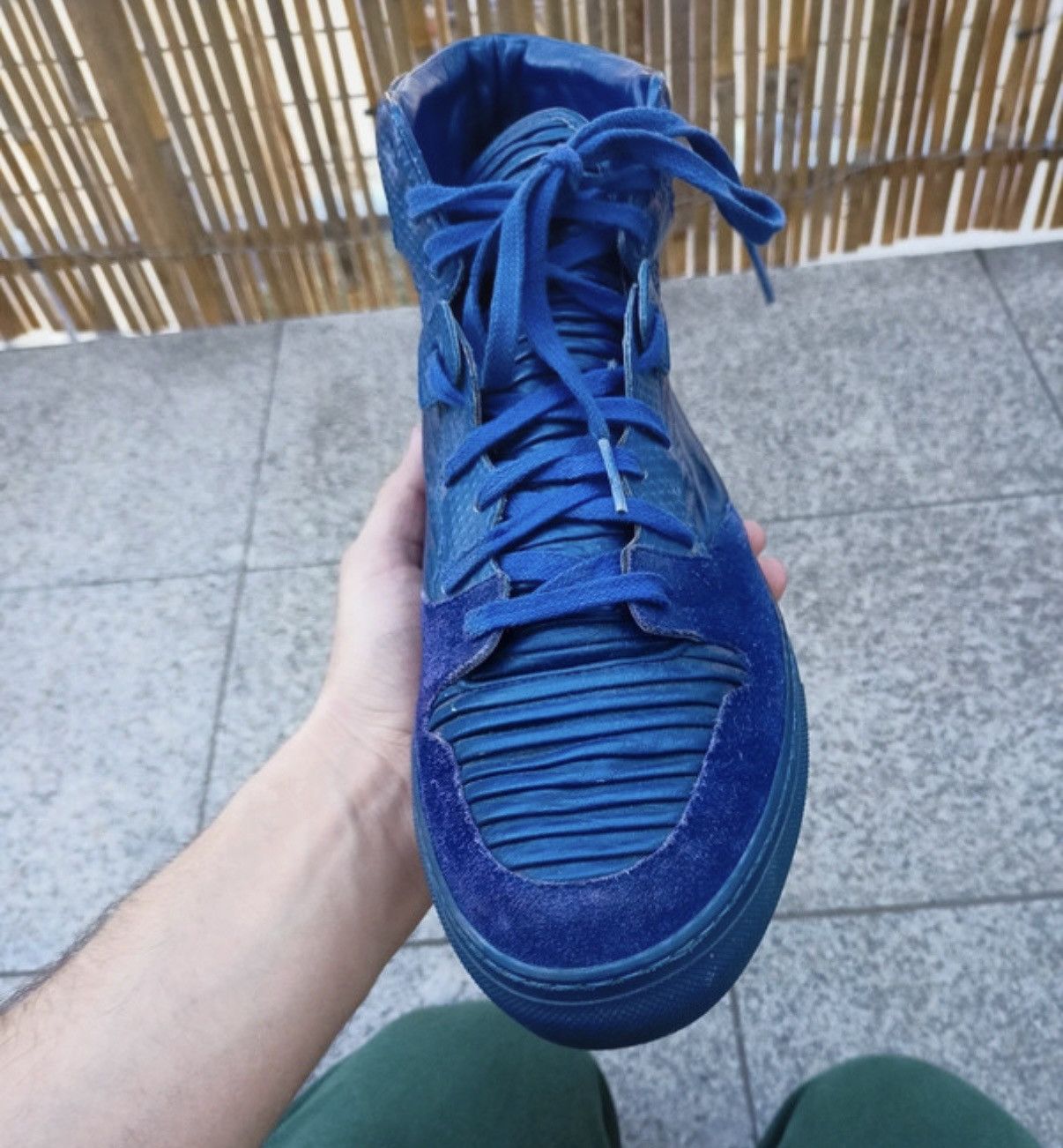 Balenciaga Balenciaga pleated high monochromes violet rare vintage Size US 7 / EU 40 - 14 Thumbnail