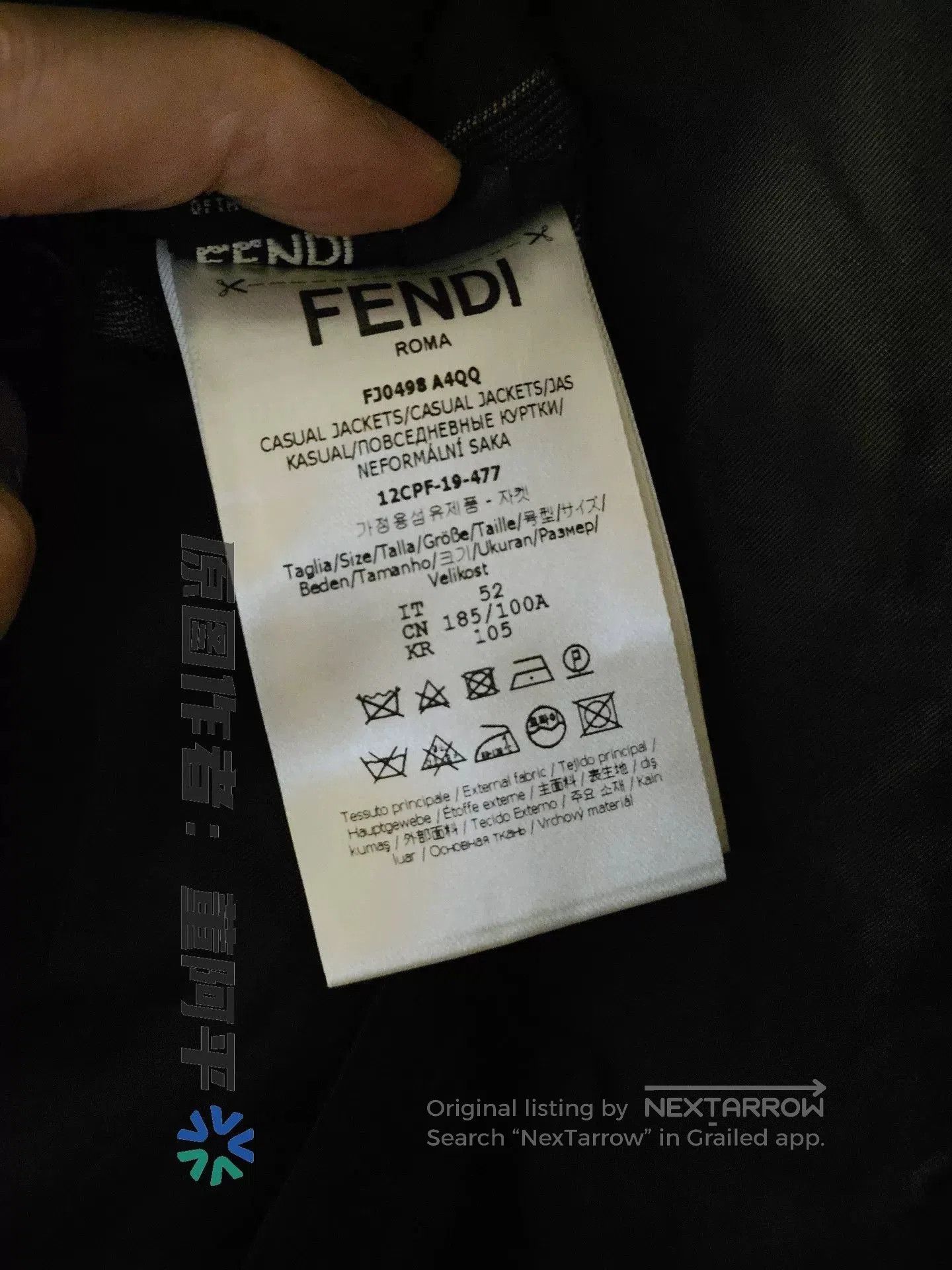 Fendi Fendi Monogram Suit Jacket and Pants Set. Size US L / EU 52-54 / 3 - 6 Thumbnail