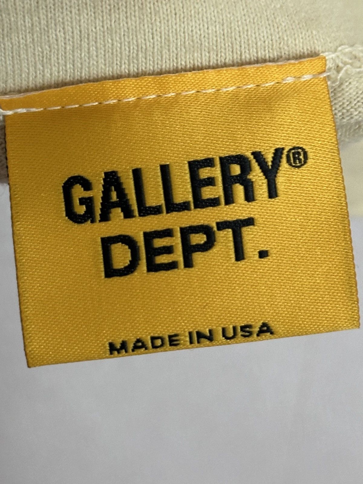 Gallery Dept. Gallery Dept ATK T-shirt Beige (XS) Size US XS / EU 42 / 0 - 6 Thumbnail