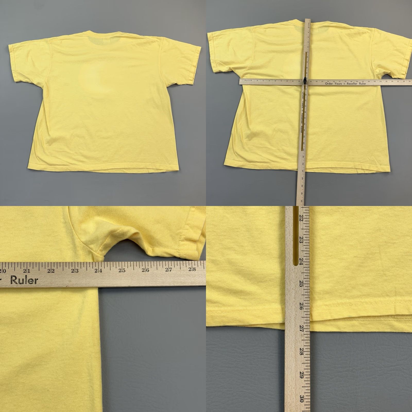 Delta VINTAGE Delta Pro Weight Shirt Mens XL Yellow Half Moon Cay Sun Moon Graphic Tee Size US XL / EU 56 / 4 - 8 Thumbnail