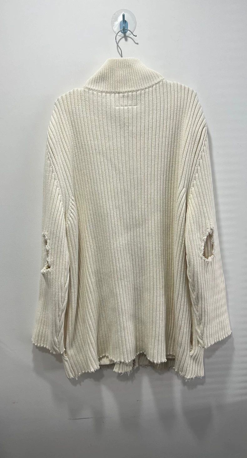 Maison Margiela Maison Margiela White knit sweater 2501-Nextarrow Size US L / EU 52-54 / 3 - 2 Thumbnail