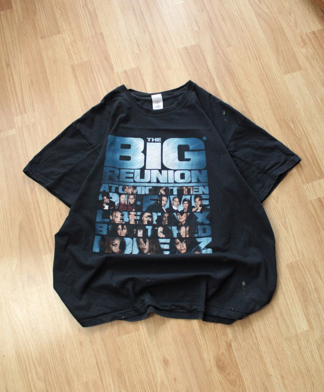 Vintage 🔥 The Big Reunion 2013 Tour British T Shirt TV Uk Pop Music Size US XL / EU 56 / 4 - 1 Thumbnail