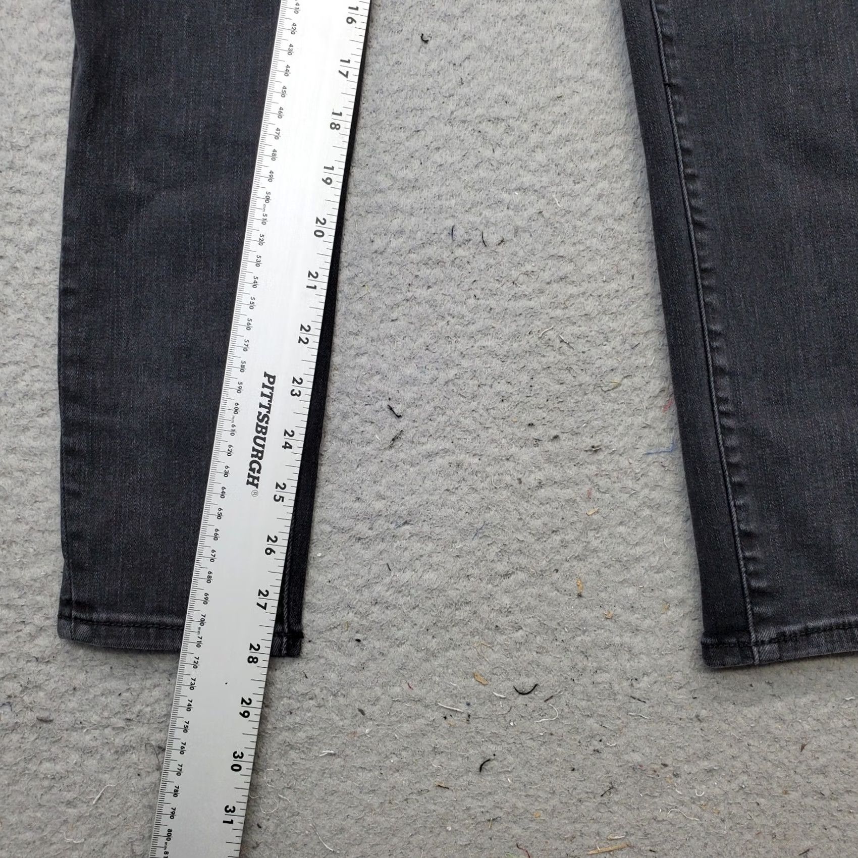 American Eagle Outfitters American Eagle Outfitters Skinny Jeans Womens 4 Black Denim Next Level Stretch Size 27" / US 4 / IT 40 - 4 Thumbnail