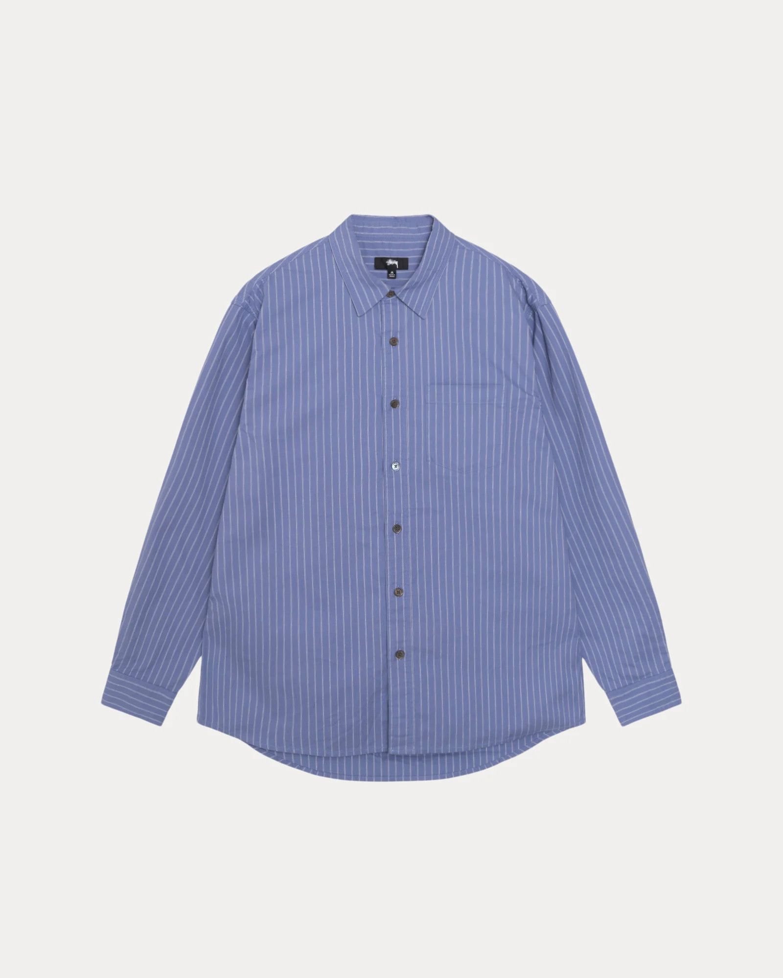 STUSSY OXFORD SHIRT - BLUE
