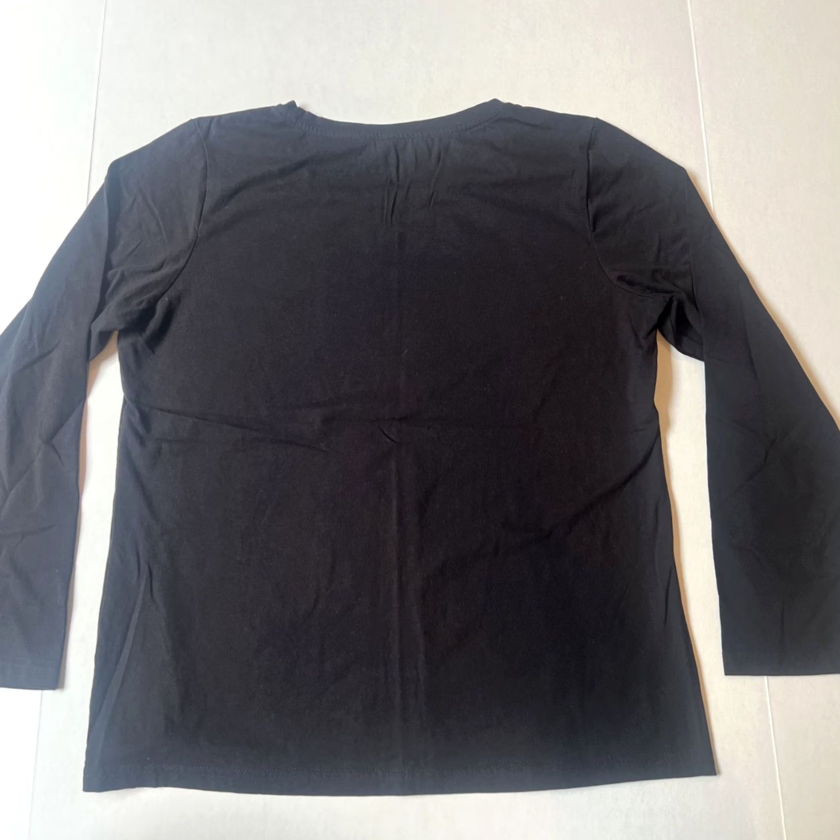 Logo 7 INXS Band Logo L/S Shirt Women 2XL Black Crew Neck Pullover Slim Official New Rock Music Limited Edition One Word: Shirt Size XXL / US 16-18 / IT 52-54 - 7 Thumbnail