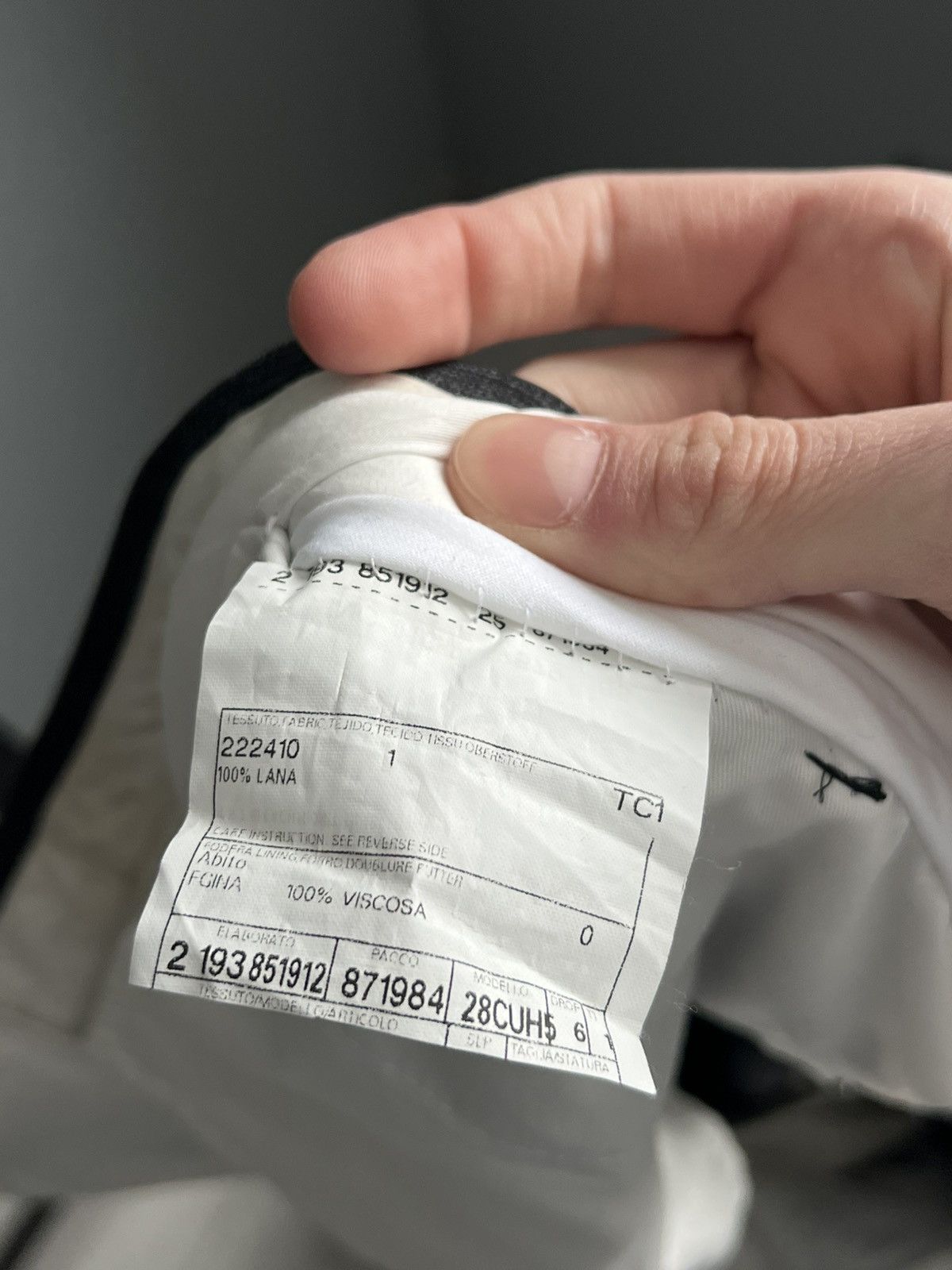 Ermenegildo Zegna Ermenegildo Zegna Luxury Suit Size 48R - 17 Thumbnail