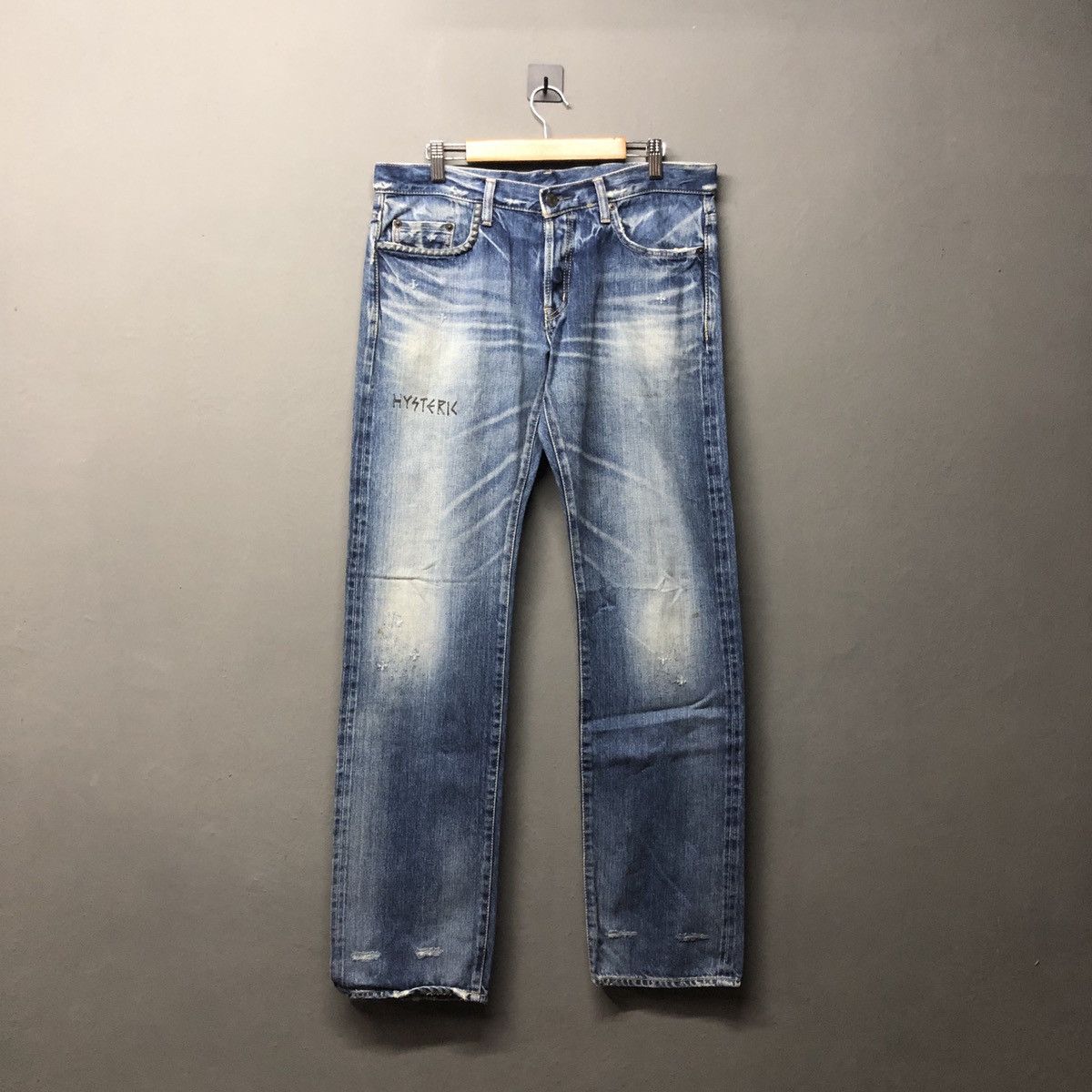 Hysteric Glamour × Japanese Brand Hyster Glamour Selvedge Pants Size US 32 / EU 48 - 1 Thumbnail