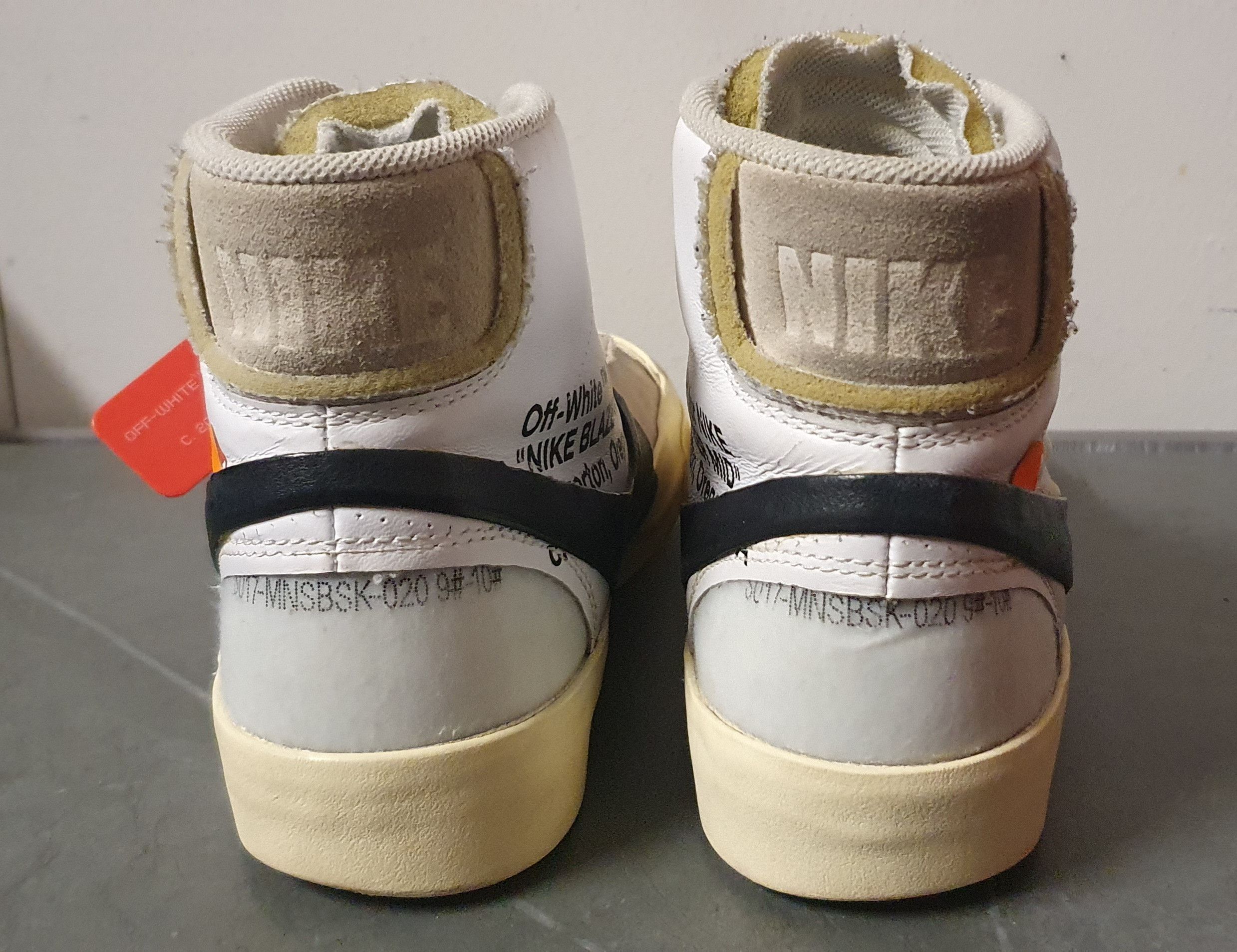 Nike × Off-White Nike Blazer Mid Off-White The Ten Size US 9.5 / EU 42-43 - 4 Thumbnail