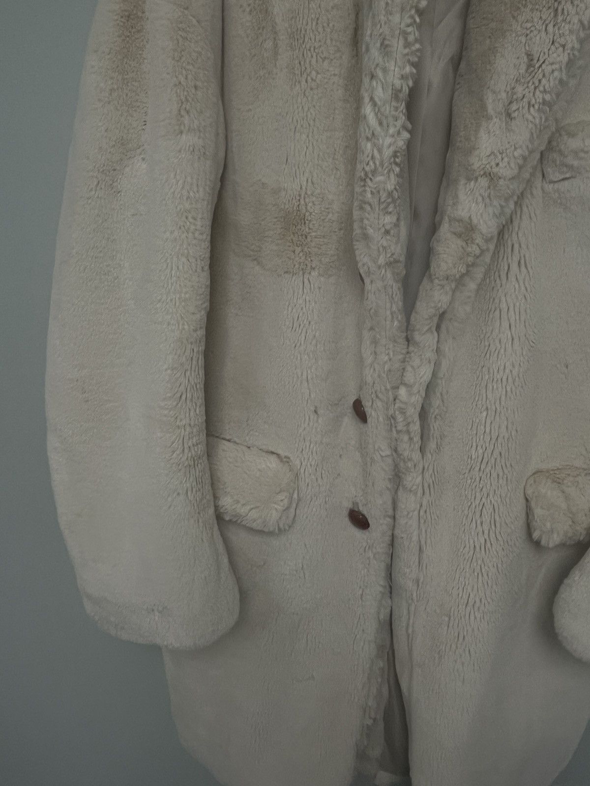 R13 Teddy bear coat. XS Size US XS / EU 42 / 0 - 6 Thumbnail