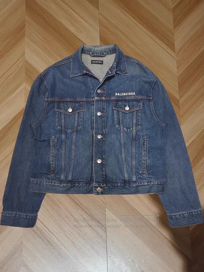 Balenciaga Balenciaga Denim jacket Size US M / EU 48-50 / 2 - 1 Thumbnail