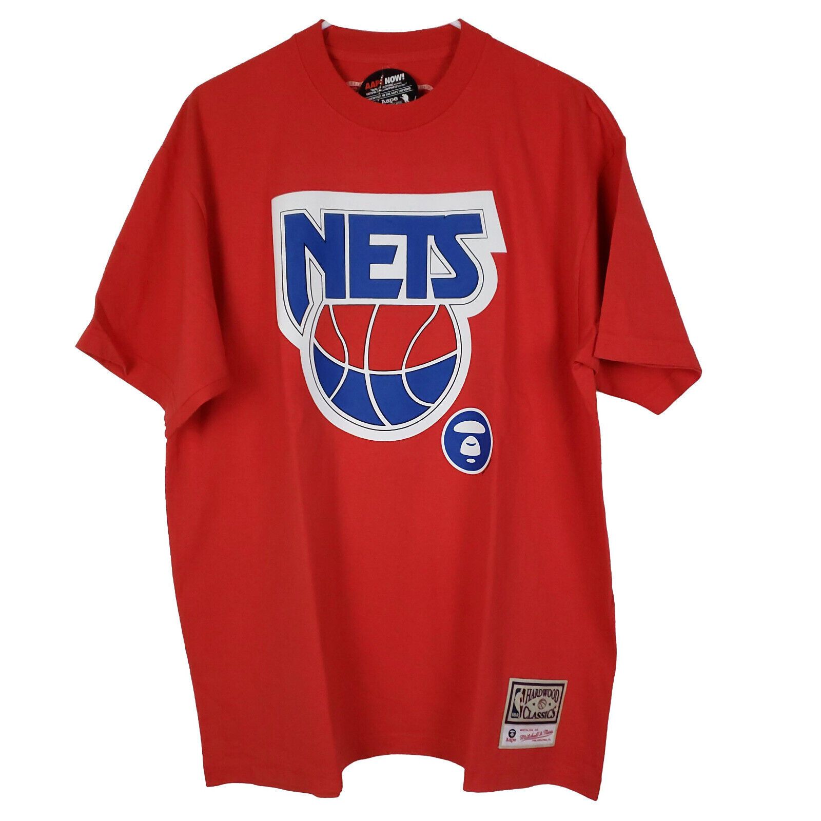 Aape Aape x Mitchell & Ness New Jersey Nets Tee Size US L / EU 52-54 / 3 - 1 Thumbnail