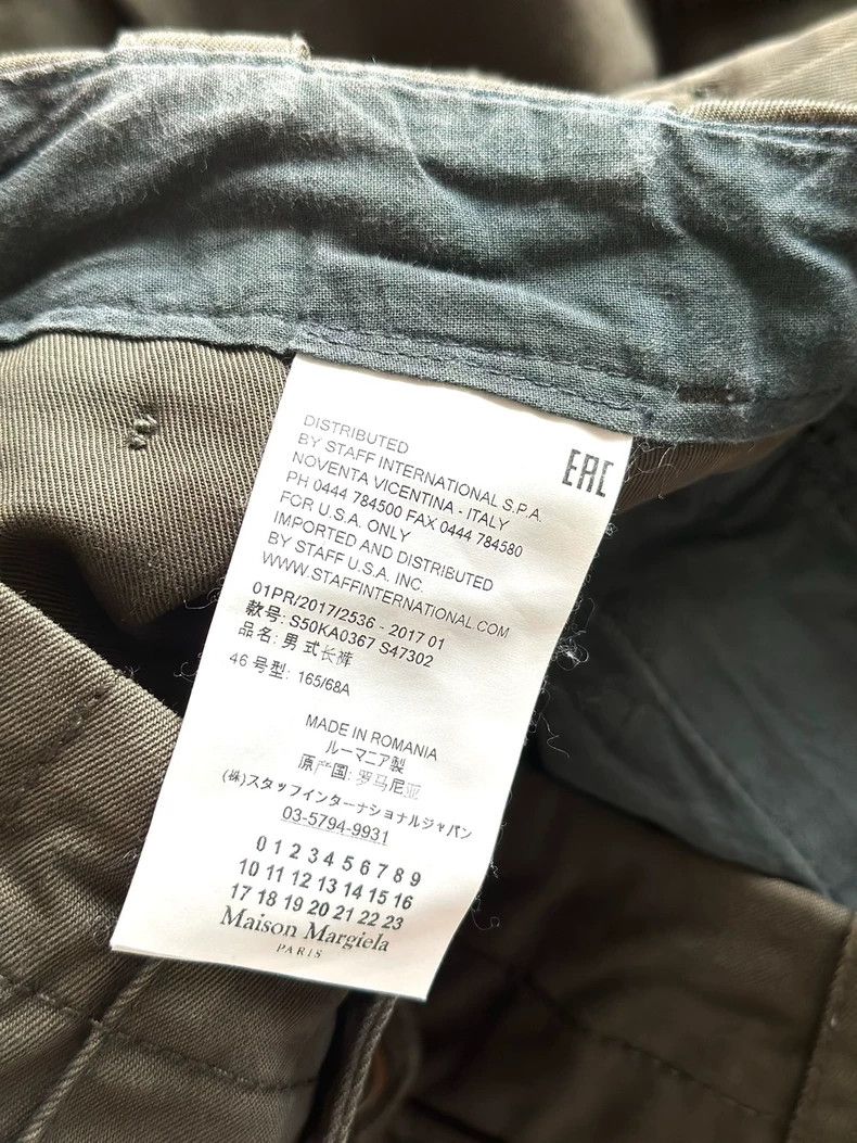 Other Maison Margiela Army green multi-pocket workwear pants Size US 30 / EU 46 - 7 Thumbnail