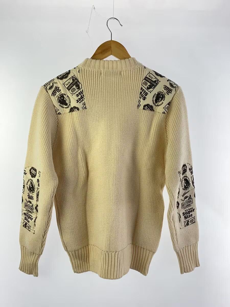 Hysteric Glamour Military Patch Wool Knit Sweater Size US L / EU 52-54 / 3 - 2 Thumbnail