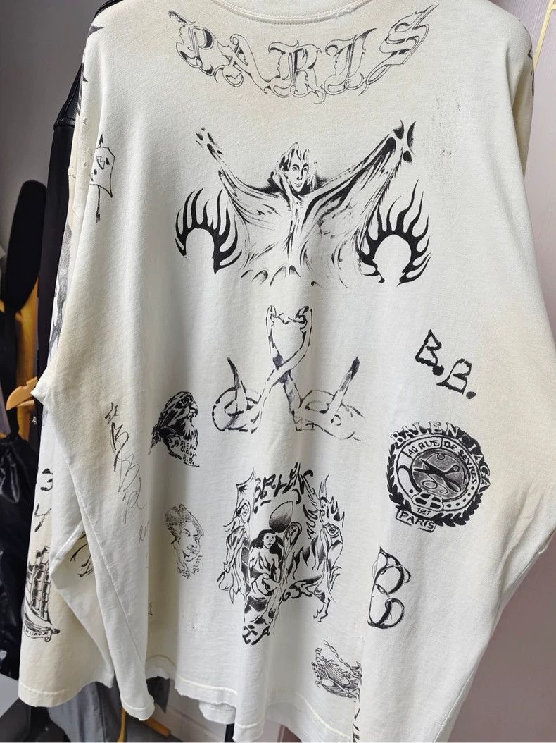 Balenciaga Balenciaga size 3 Mud stain, make old tattoos, totem, make Size US M / EU 48-50 / 2 - 3 Thumbnail