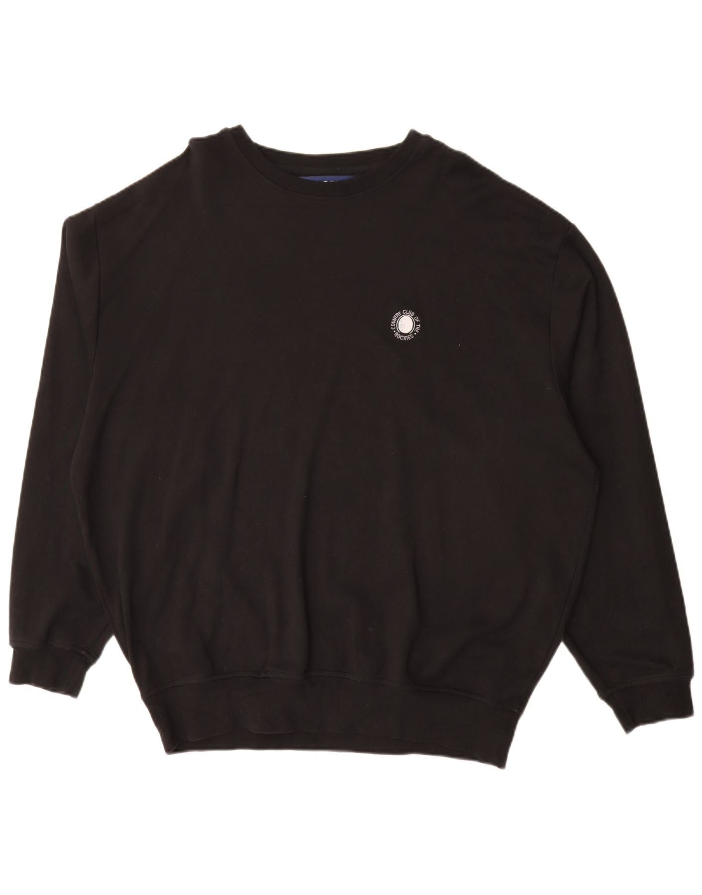 Ralph Lauren Mens Loose Fit Sweatshirt Jumper XL Black Cotton Size US XL / EU 56 / 4 - 1 Thumbnail