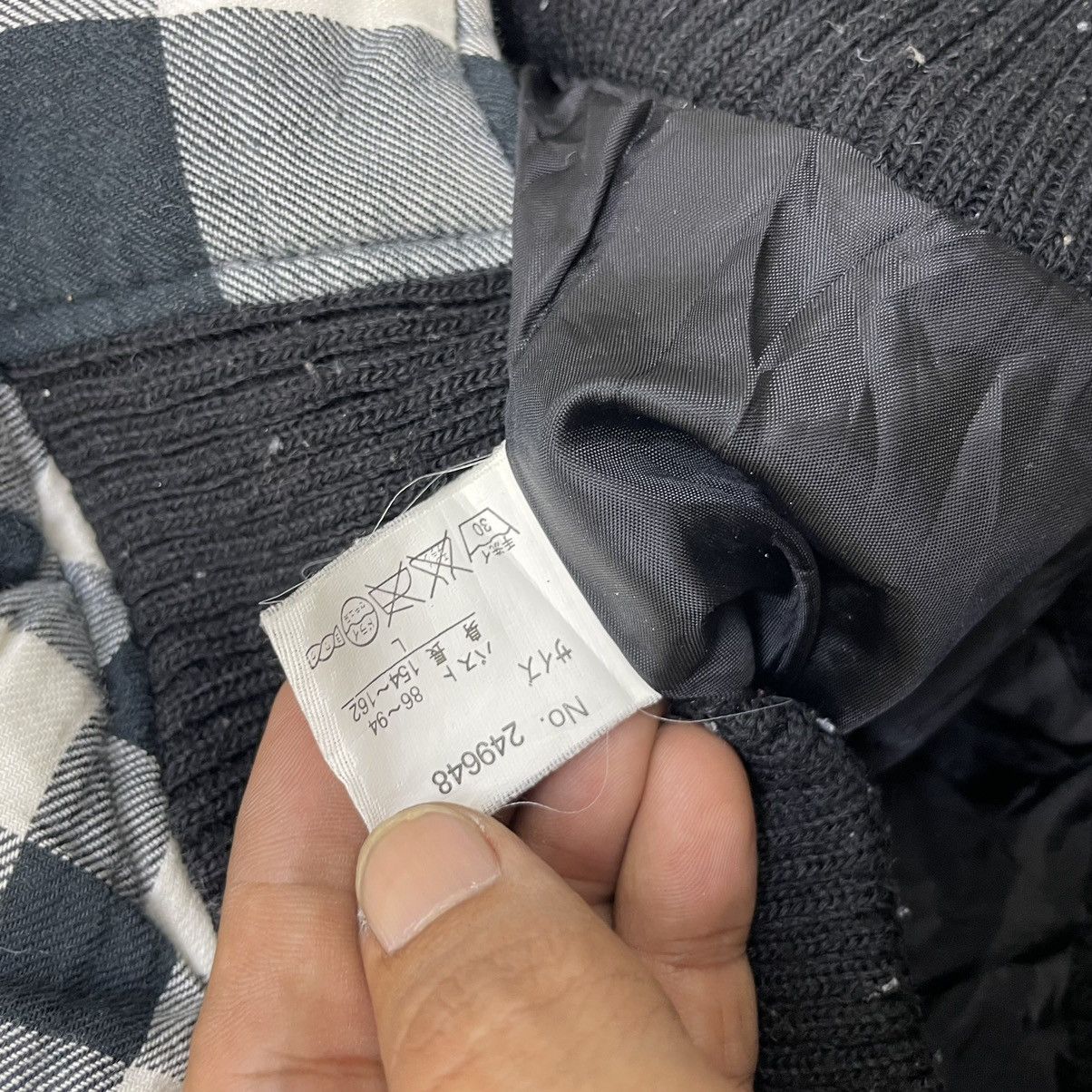 Angel Blue 💥Japanese Brand Jessy Logan White Tartan Jacket Size S / US 4 / IT 40 - 6 Thumbnail