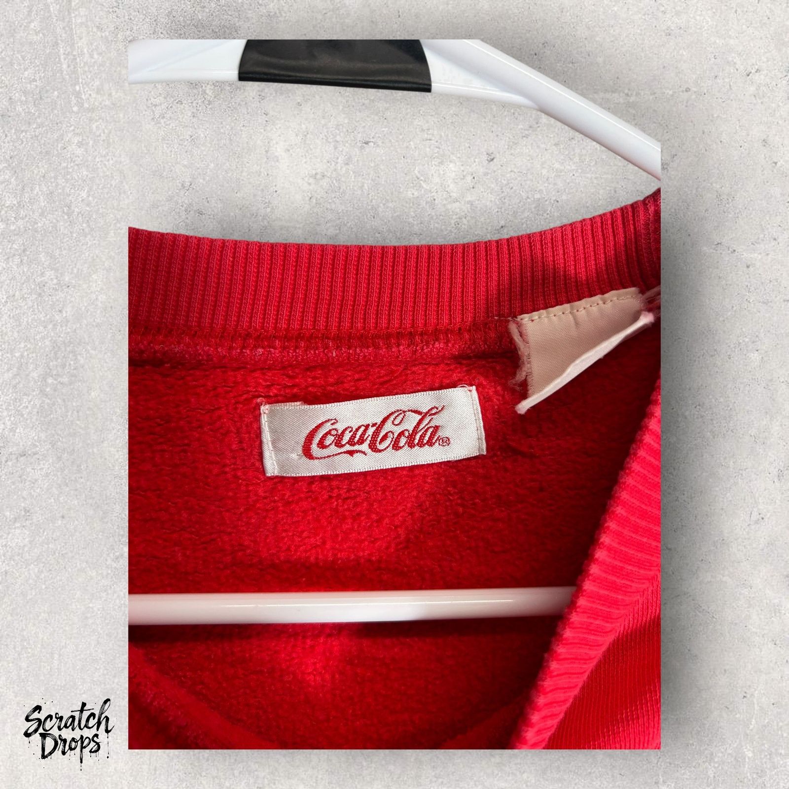 Other Vtg Coca-Cola M Red Atlanta Georgia Retro 80s Style Pullover Size US M / EU 48-50 / 2 - 3 Thumbnail