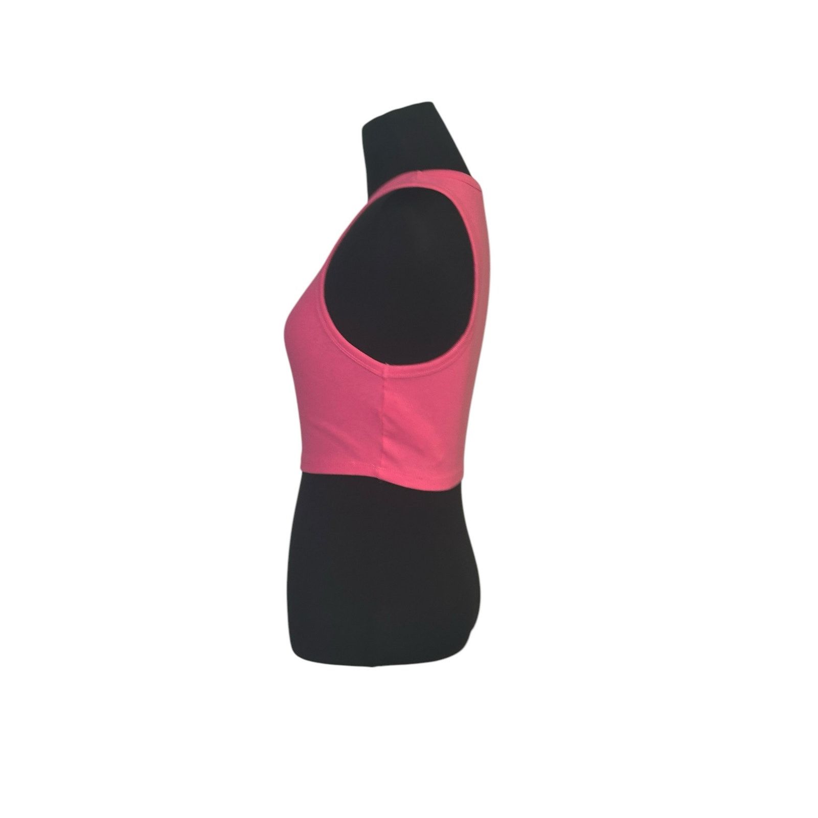 Zara Zara pink ribbed crop tank top size M Size M / US 6-8 / IT 42-44 - 7 Thumbnail
