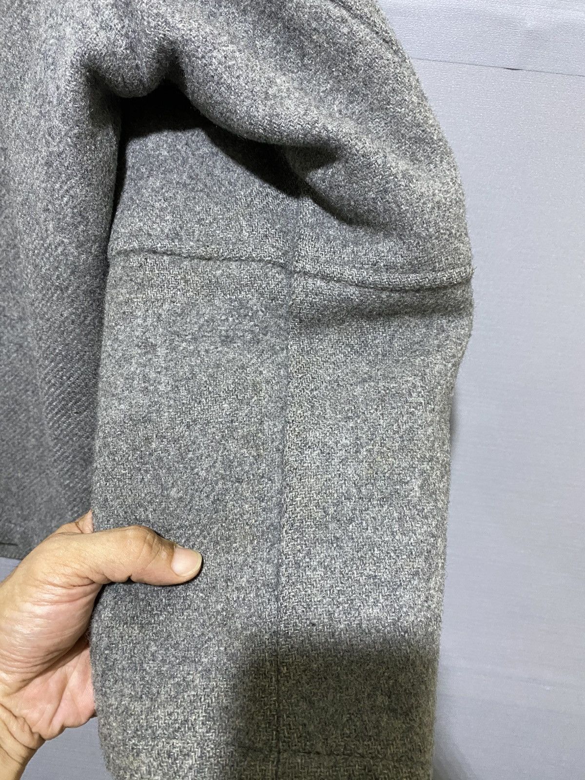 Bape Vintage 90's Bape 'Busyworks' Melton Wool Jacket Size US M / EU 48-50 / 2 - 24 Thumbnail