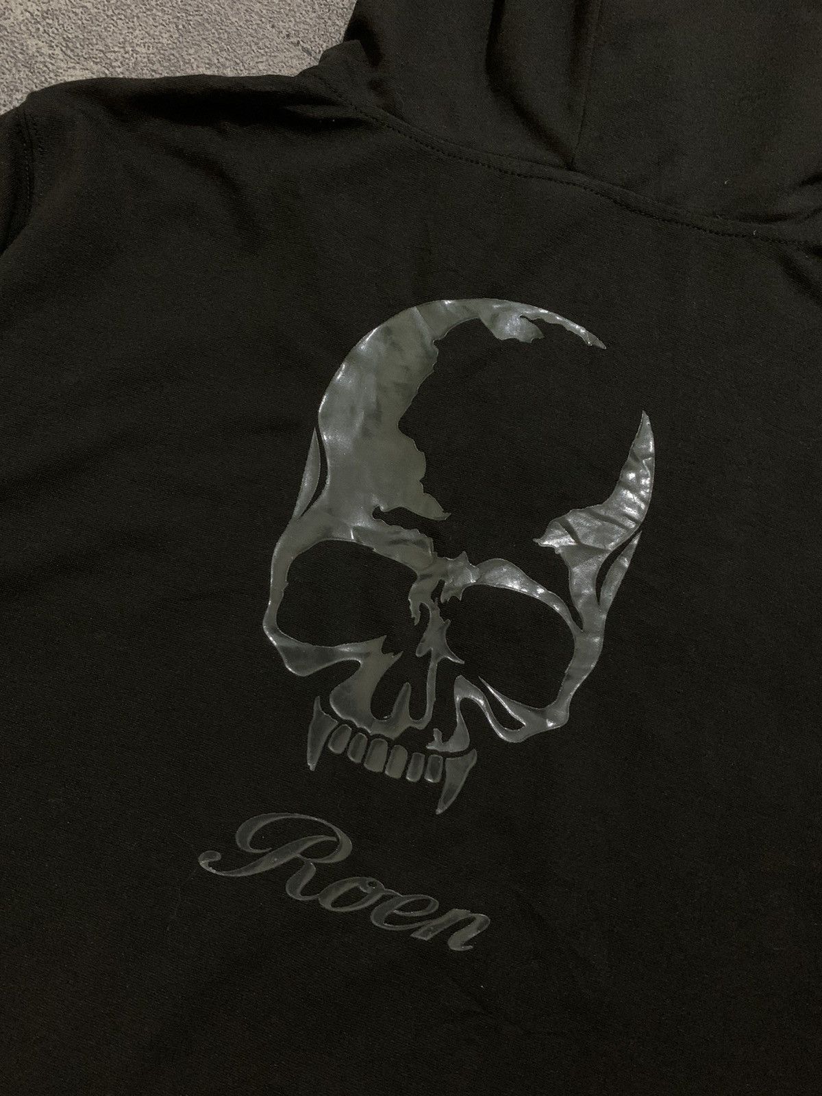 Roen Roen Zip Up Hoodie Love And Peace Skull Size US L / EU 52-54 / 3 - 3 Thumbnail