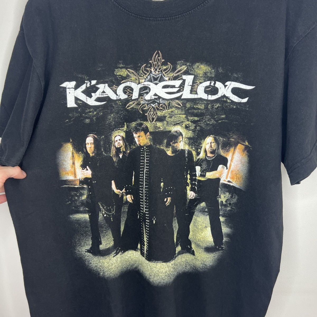 Band Tees Vintage Kamelot Rule The World Tshirt Tee 90s Y2K Black Size US L / EU 52-54 / 3 - 7 Thumbnail