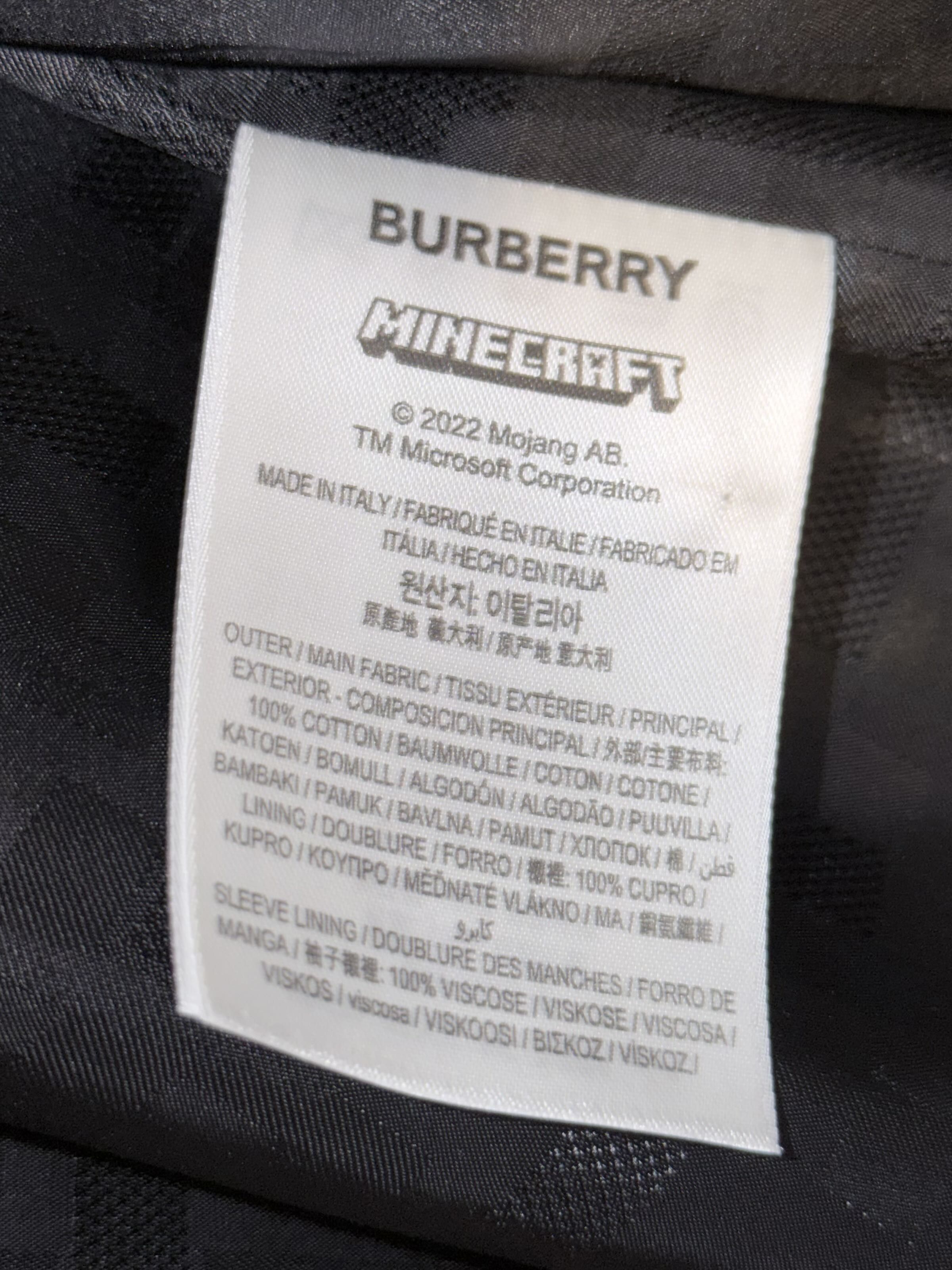 Burberry Burberry x Minecarft Trench Coat Size US M / EU 48-50 / 2 - 4 Thumbnail