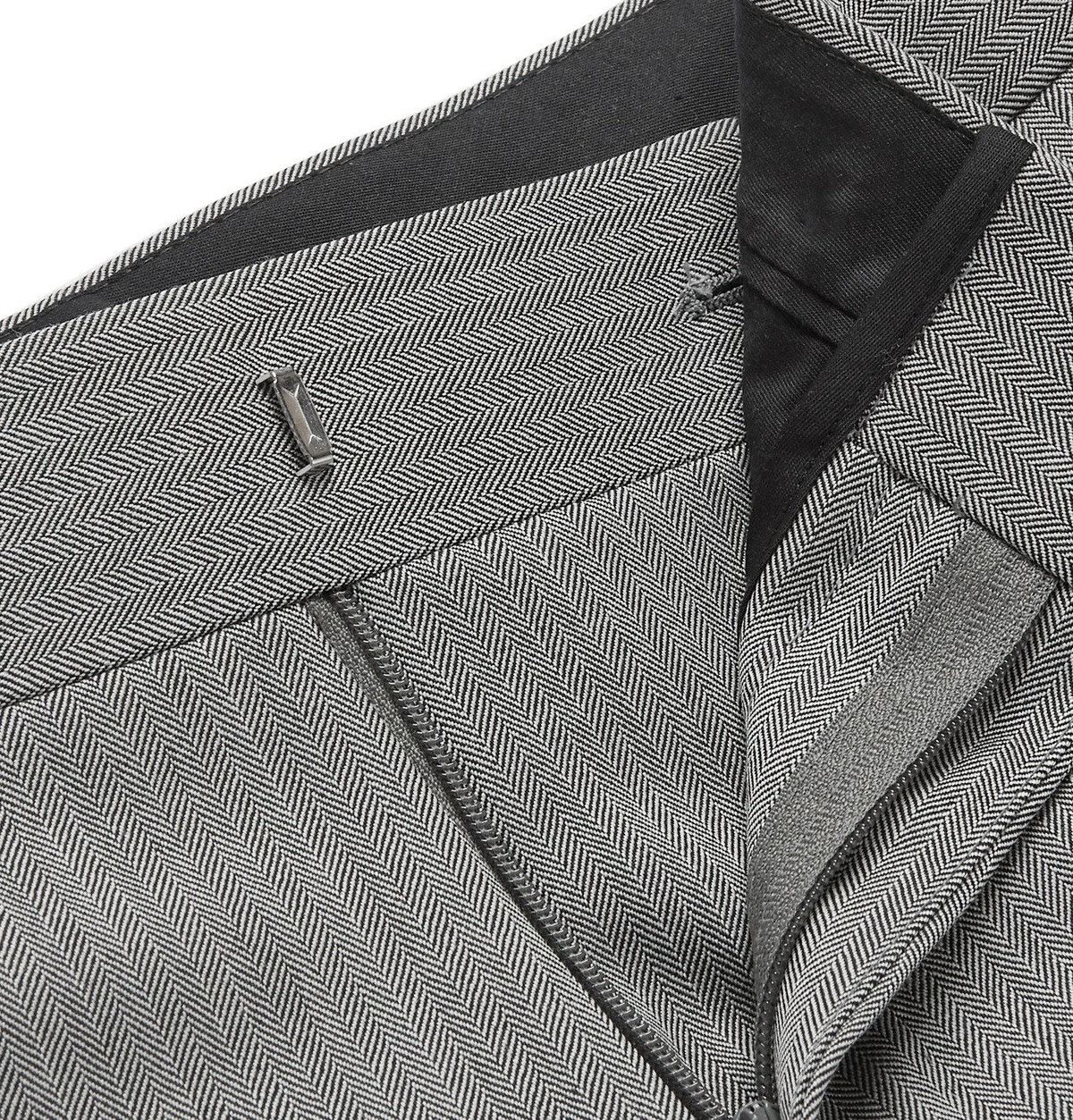 Kingsman Kingsman Conrad Herringbone Wool Suit Trousers Size US 38 / EU 54 - 4 Thumbnail
