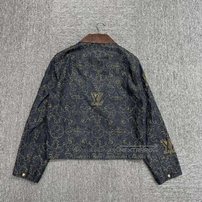 Louis Vuitton Louis Vuitton Embroidered full-print presbyopic jacket Size US S / EU 44-46 / 1 - 5 Thumbnail