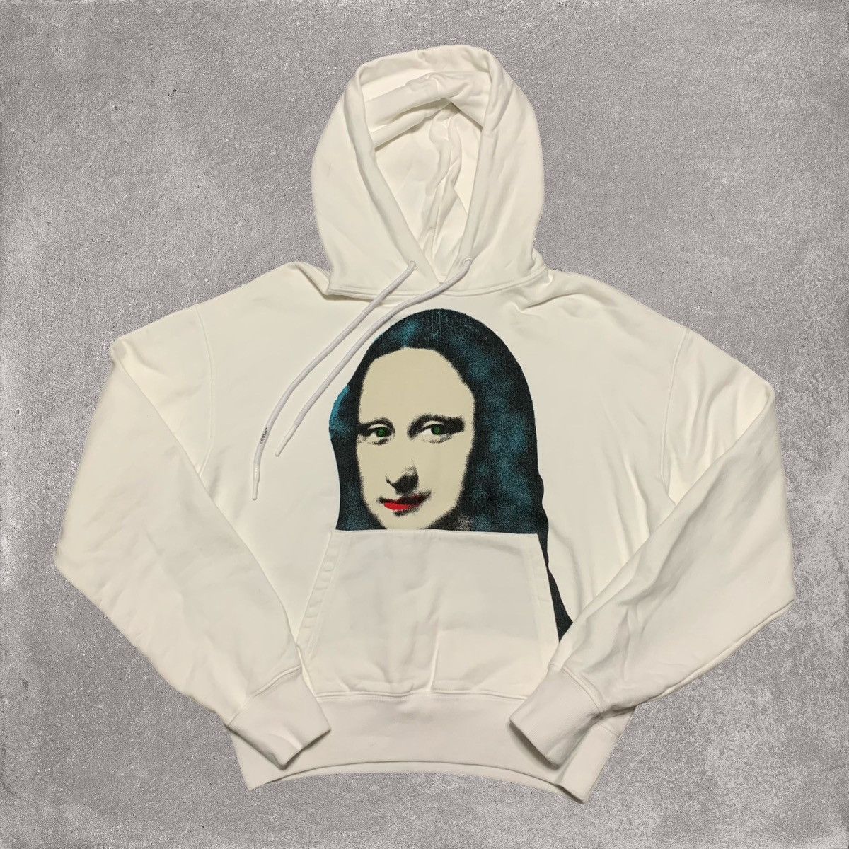 Off-White Off White XS Mona Lisa White Hoodie Virgil Abloh Size US XS / EU 42 / 0 - 1 Thumbnail
