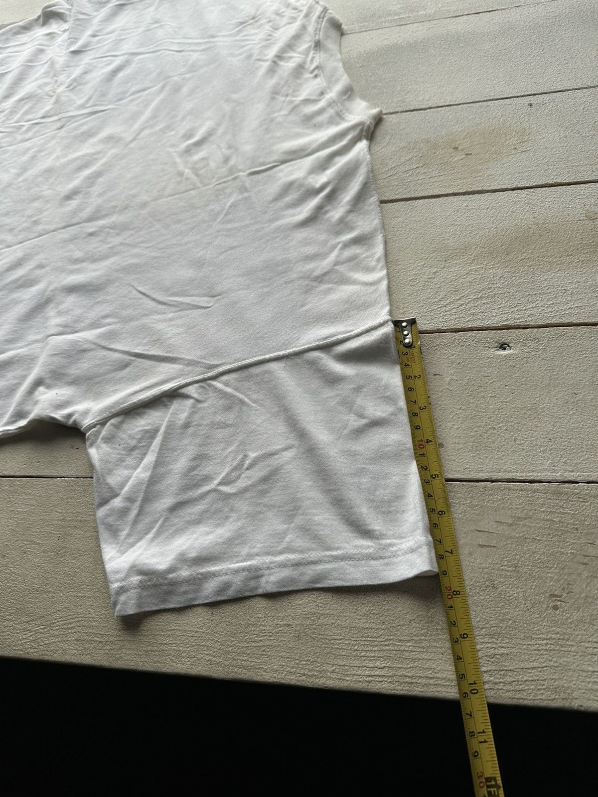 Vintage 🚨AMERICAN DREAM WHITE USA OVERPRINT T-SHIRT BIG LOGO Size US XL / EU 56 / 4 - 23 Thumbnail