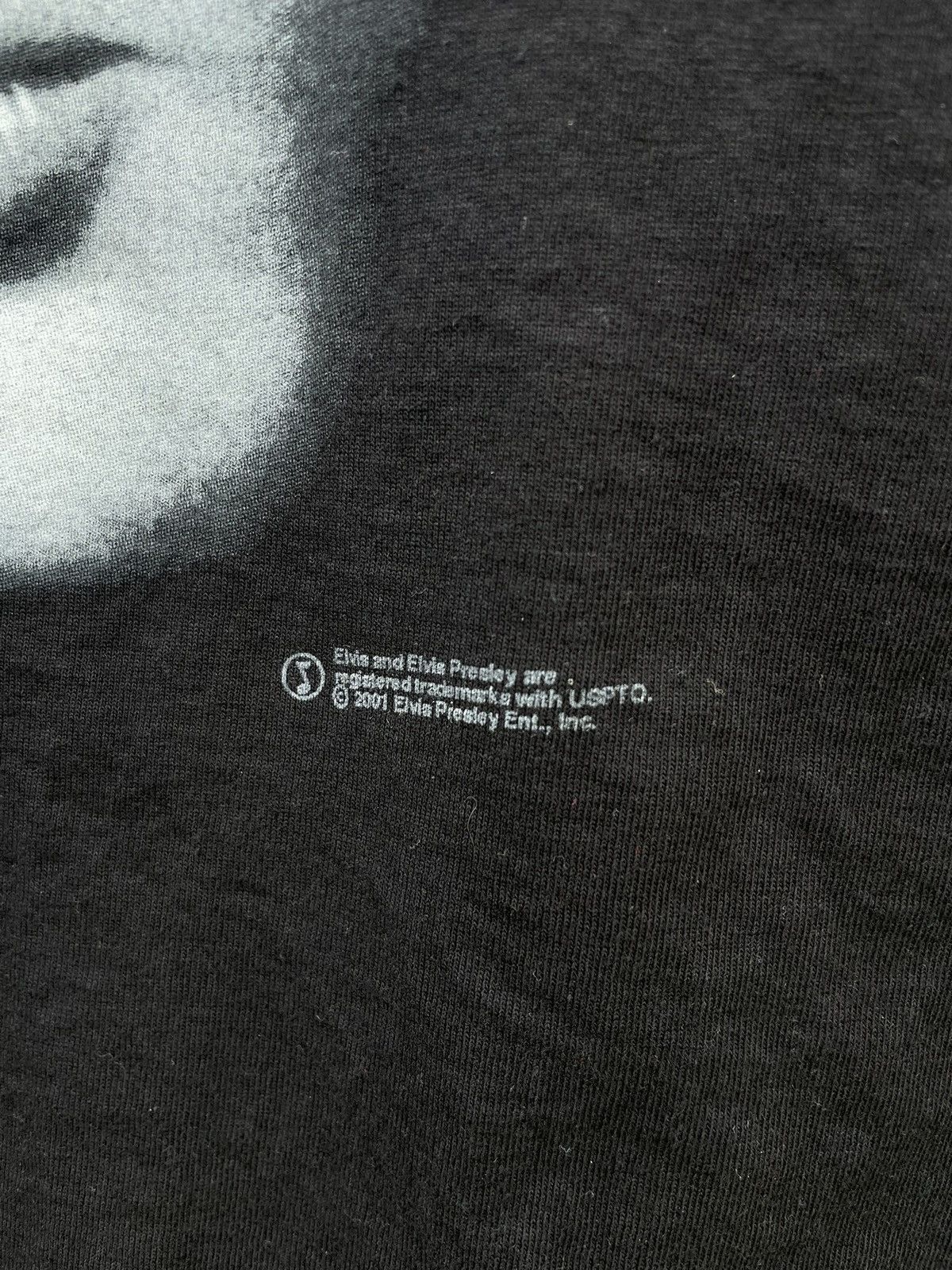 Alstyle × Band Tees × Vintage Vintage 2001 Elvis Presley Big Face Tee XL Size US XL / EU 56 / 4 - 5 Thumbnail