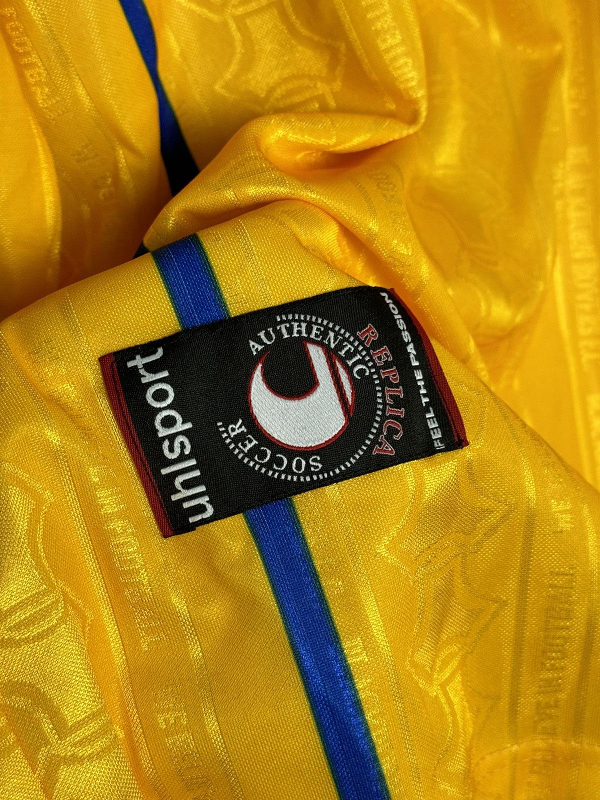 Other Blackburn Rovers 98/00 Match Worn Away Blake Football Jersey Size US XL / EU 56 / 4 - 5 Thumbnail