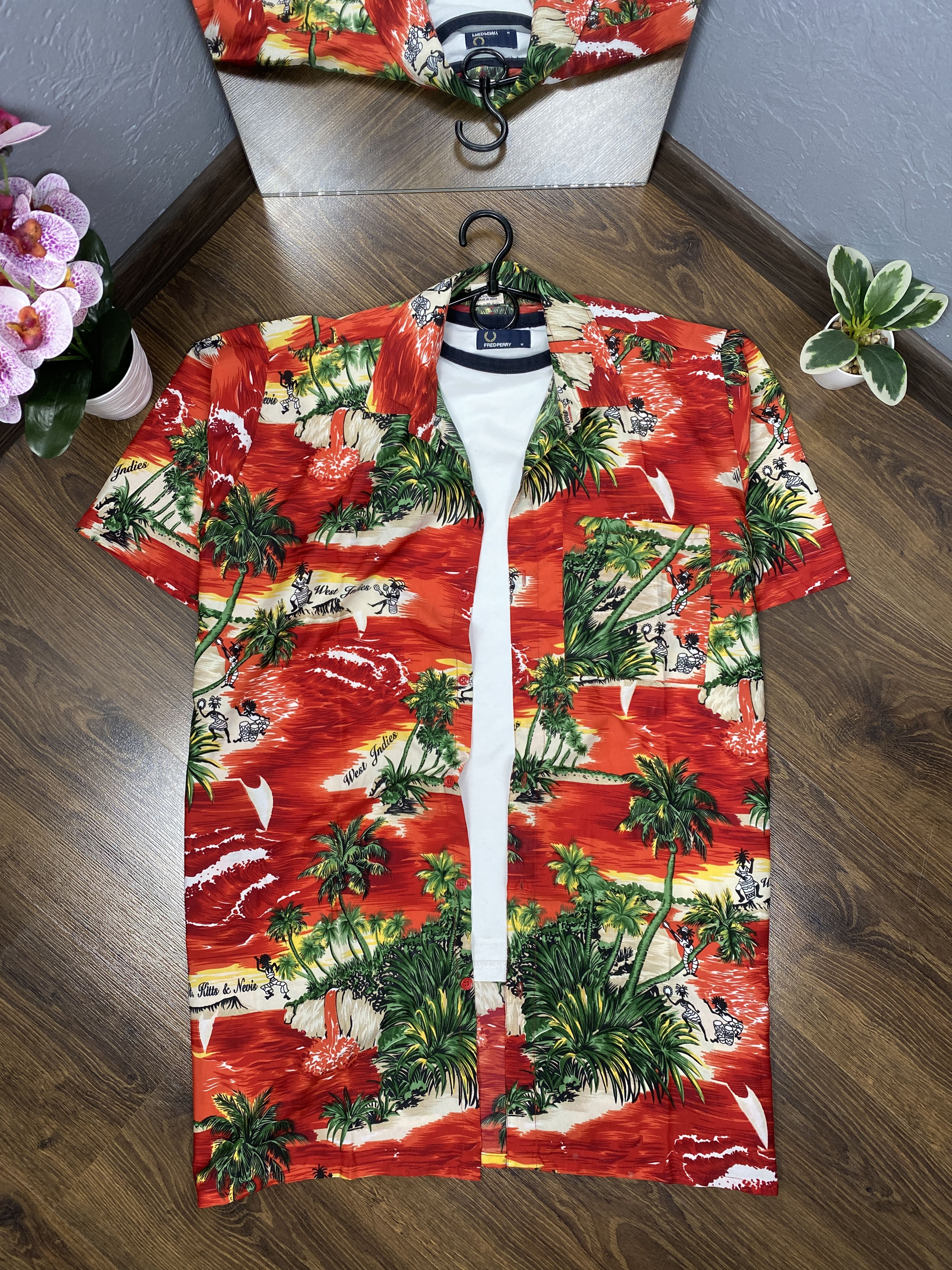 Other Vintage Hawaiian Shirt Made In India Size US XL / EU 56 / 4 - 1 Thumbnail