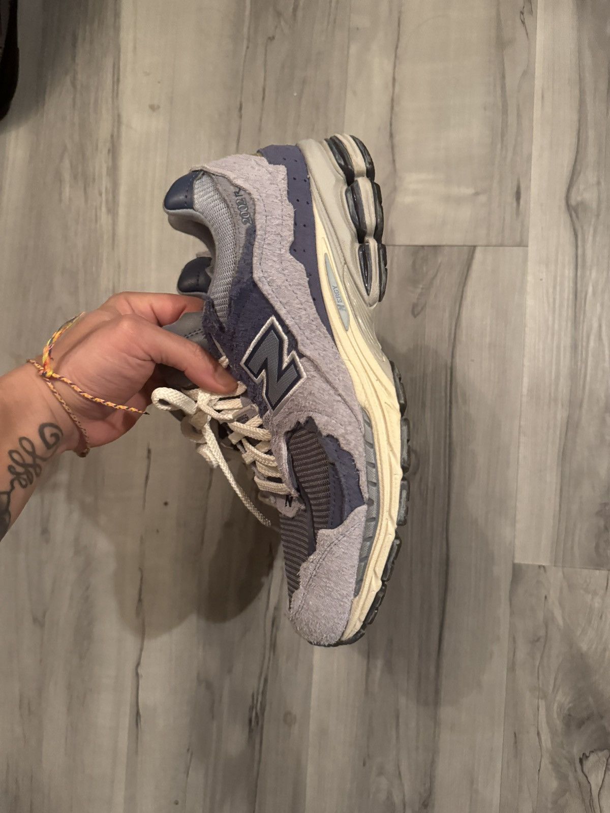 New Balance New Balance 2002R Protection Pack Light Arctic Grey Purple Size US 9 / EU 42 - 3 Thumbnail