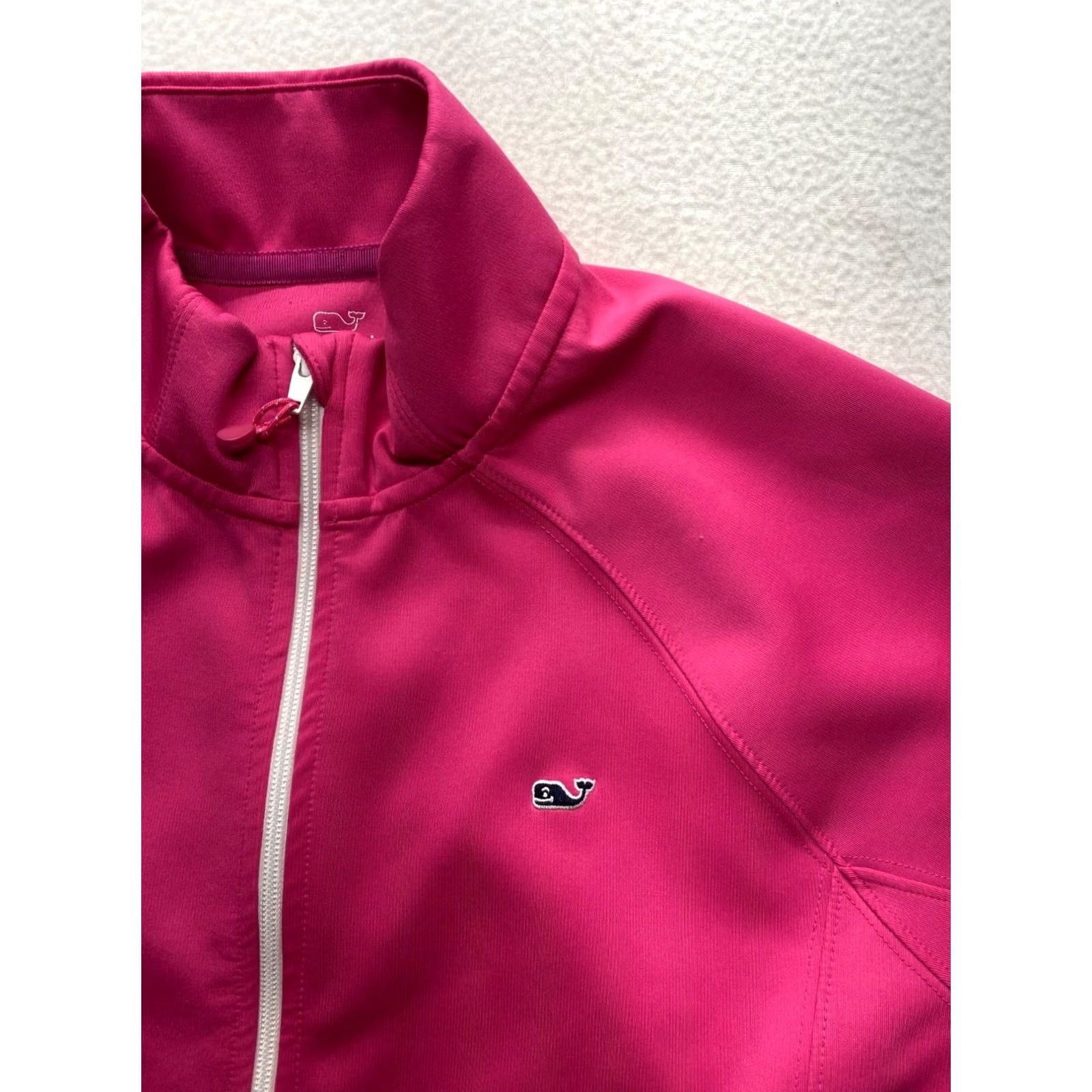 Vineyard Vines Vineyard Vines Womens Pink Full Zip Sweatshirt L Size L / US 10 / IT 46 - 3 Thumbnail