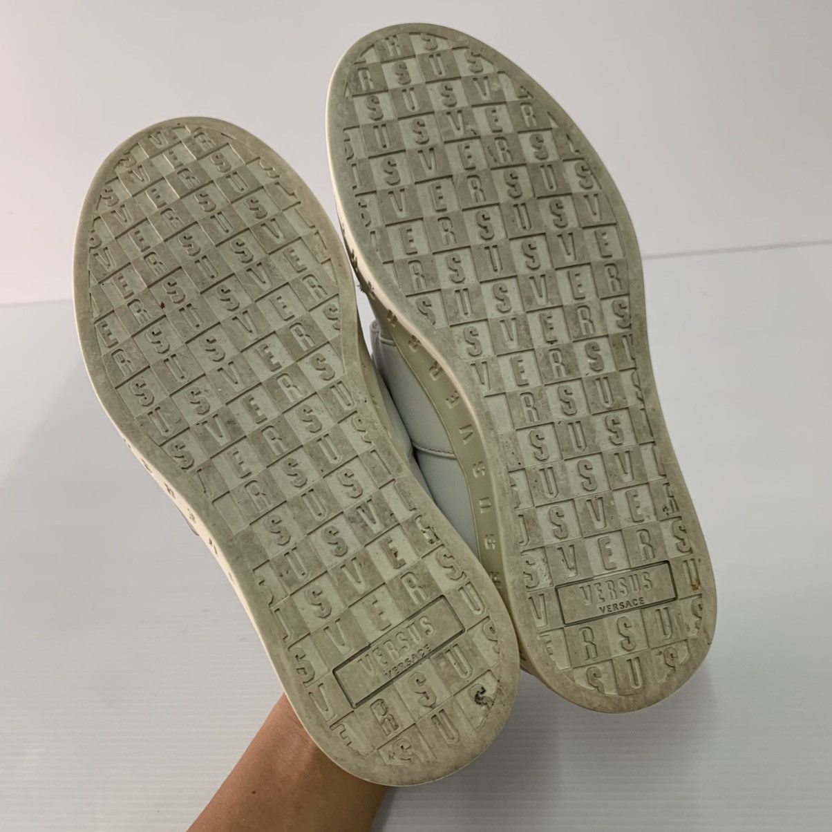 Versace Versus Versace Leather Shoes Size US 7 / IT 37 - 8 Thumbnail